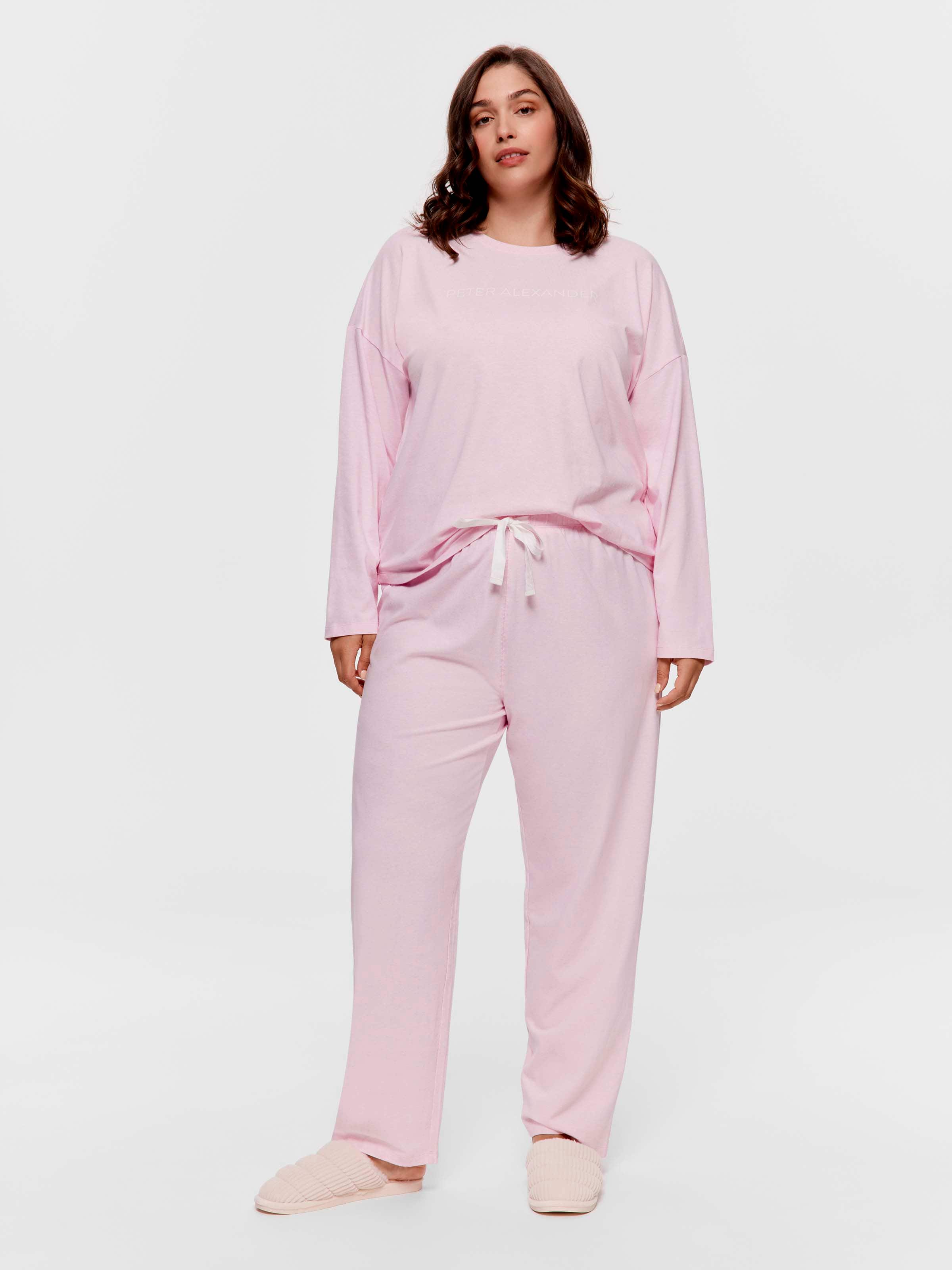 P.A. Plus Pink Marle Tapered Pj Pant