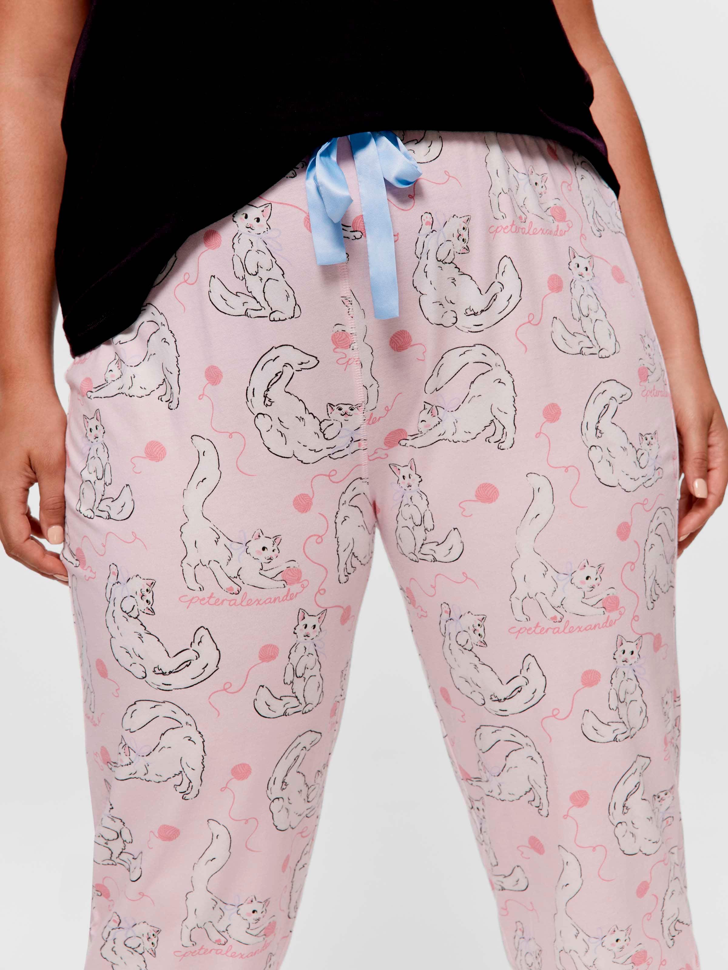 P.A. Plus Pretty Cat Easy Pj Pant