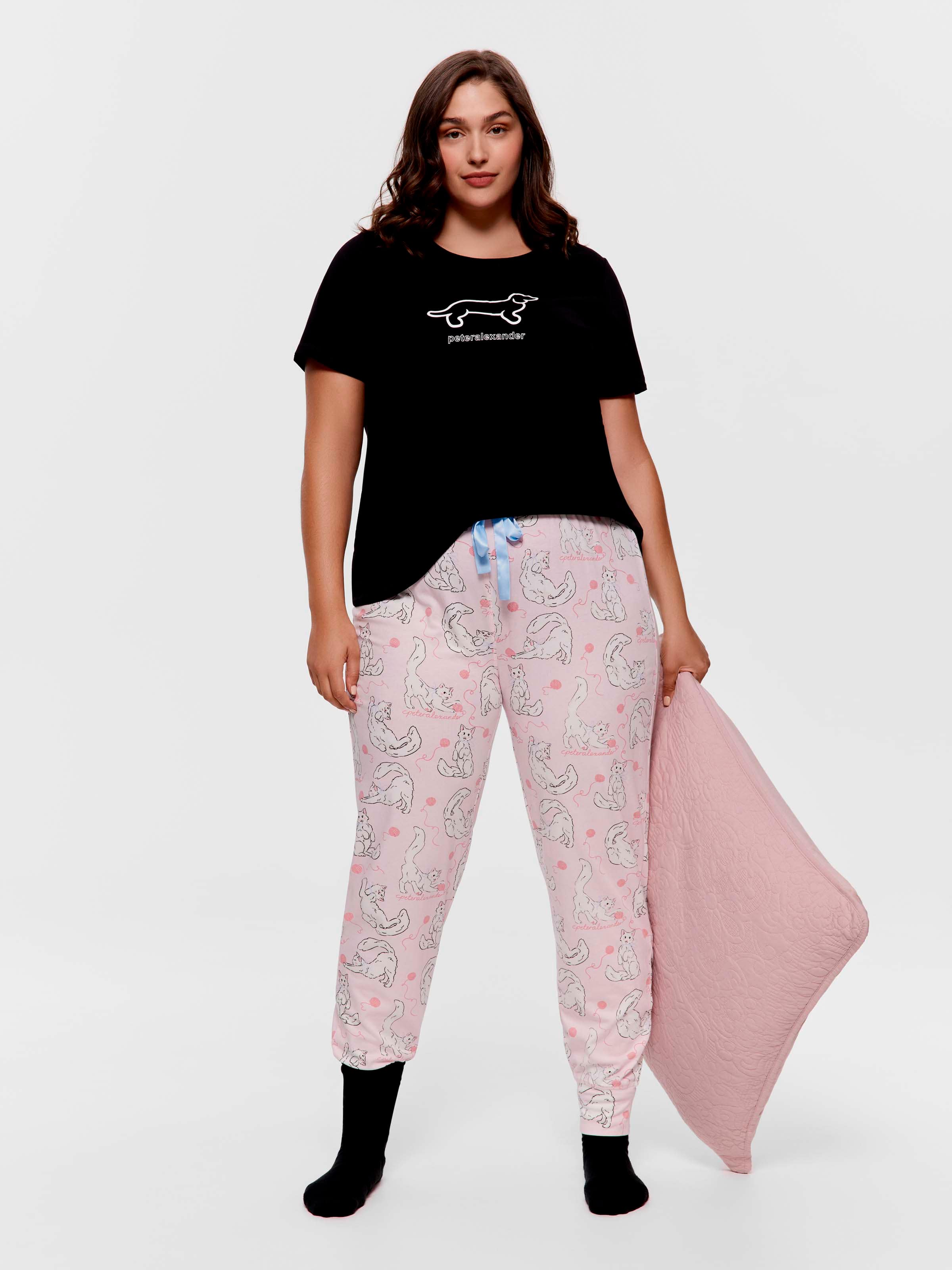 P.A. Plus Pretty Cat Easy Pj Pant