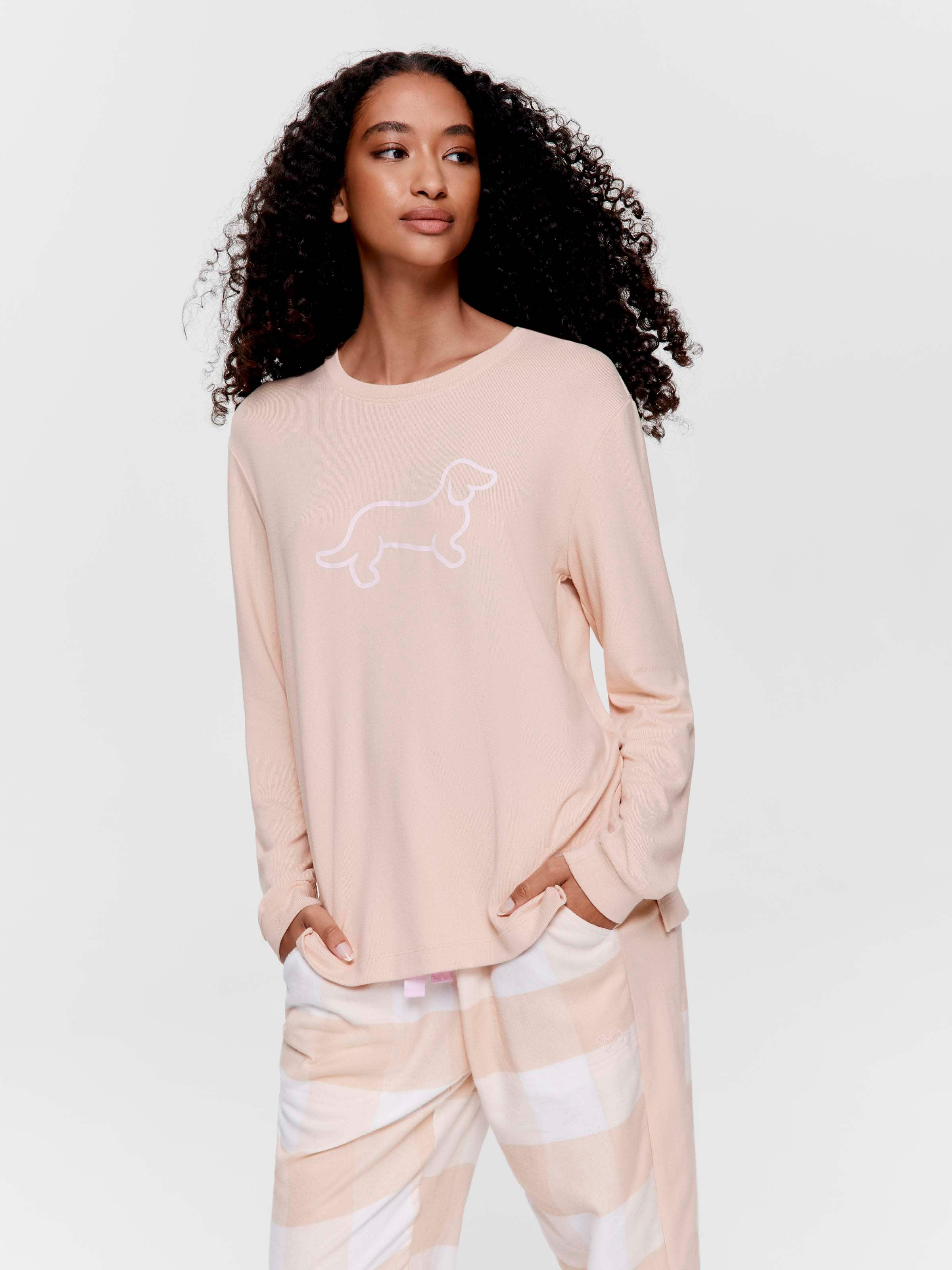 Caramel Logo Plush Sweater