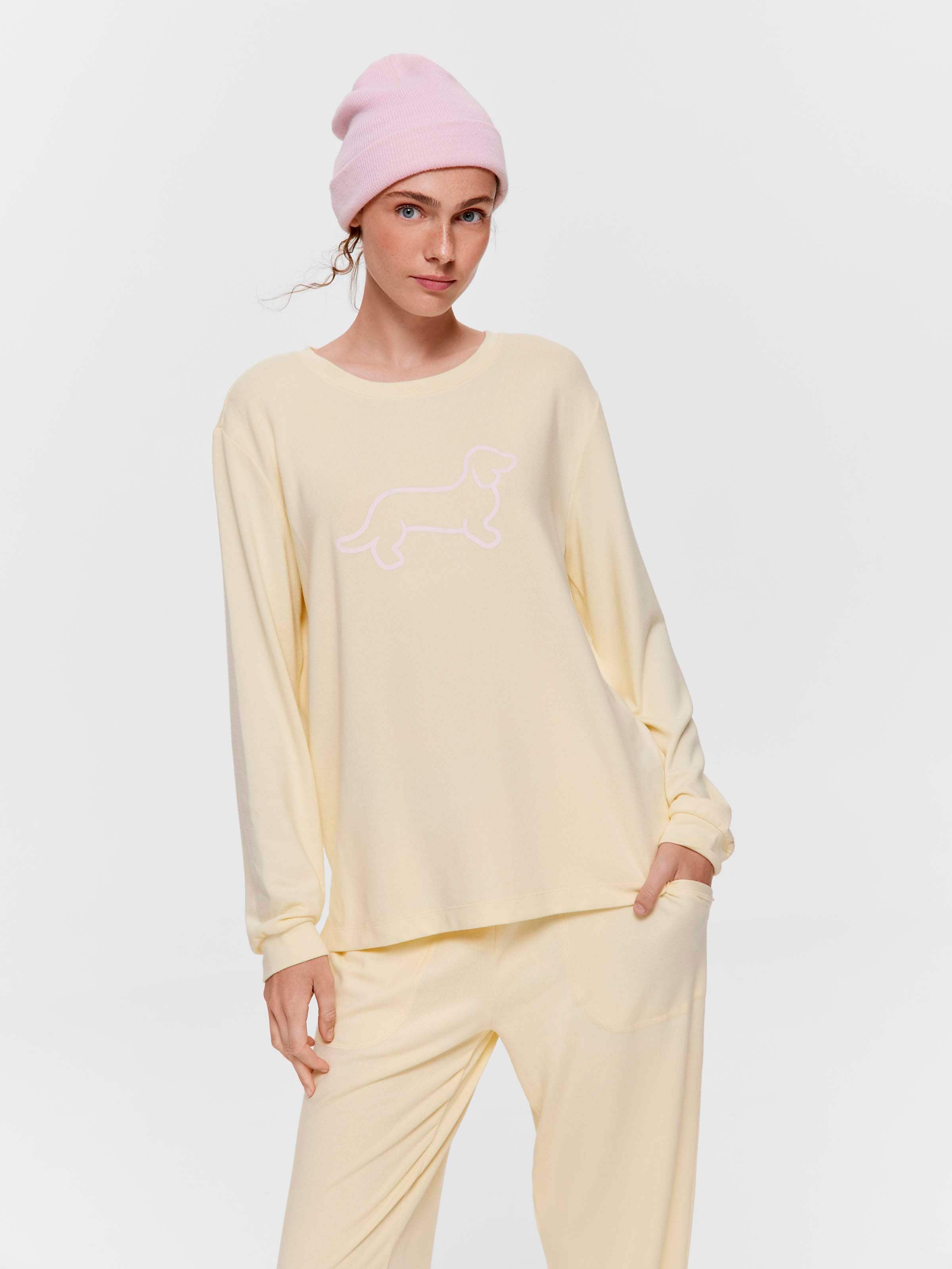 Butter Logo Plush Sweater