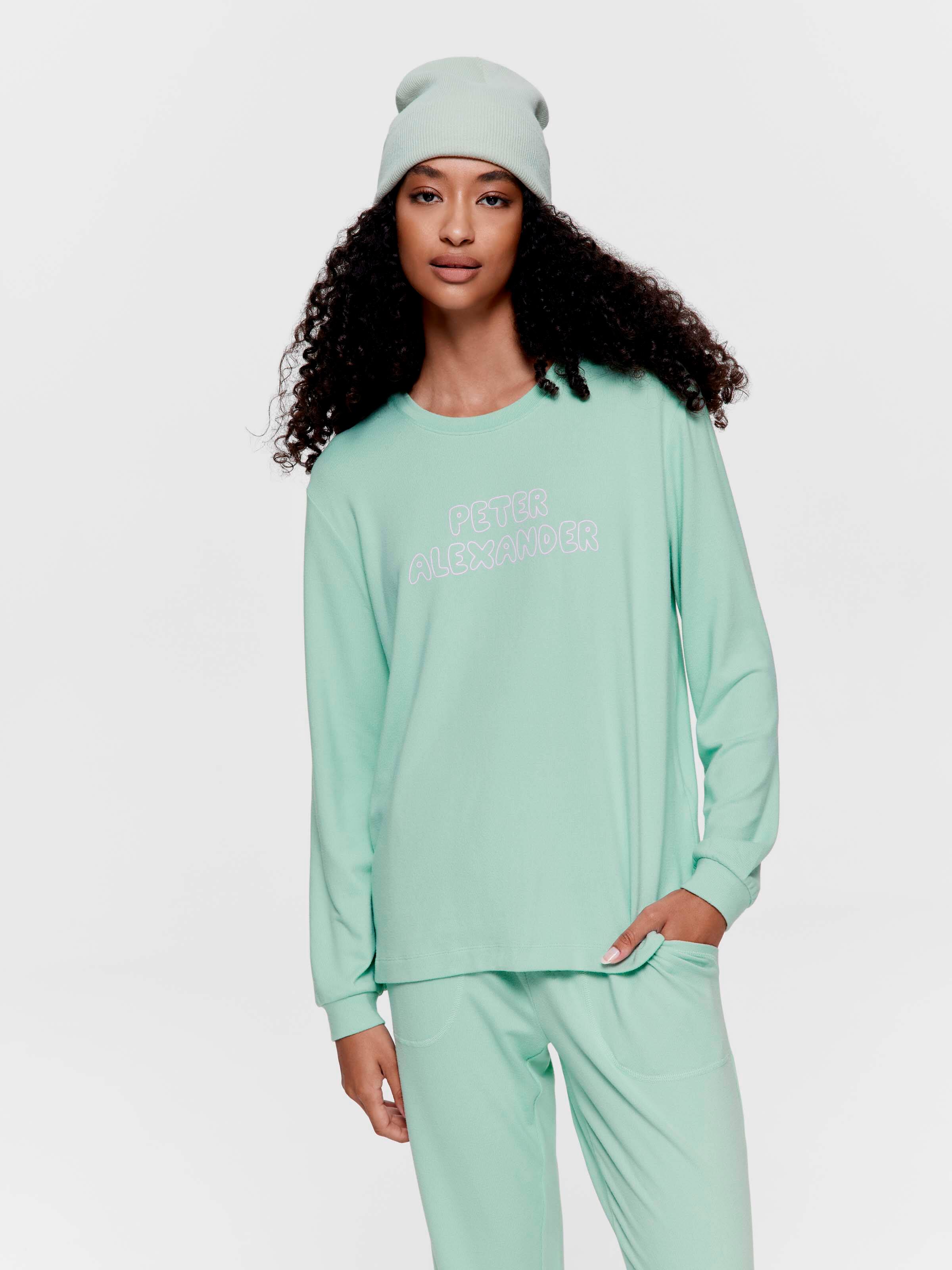 Sage Logo Plush Sweater