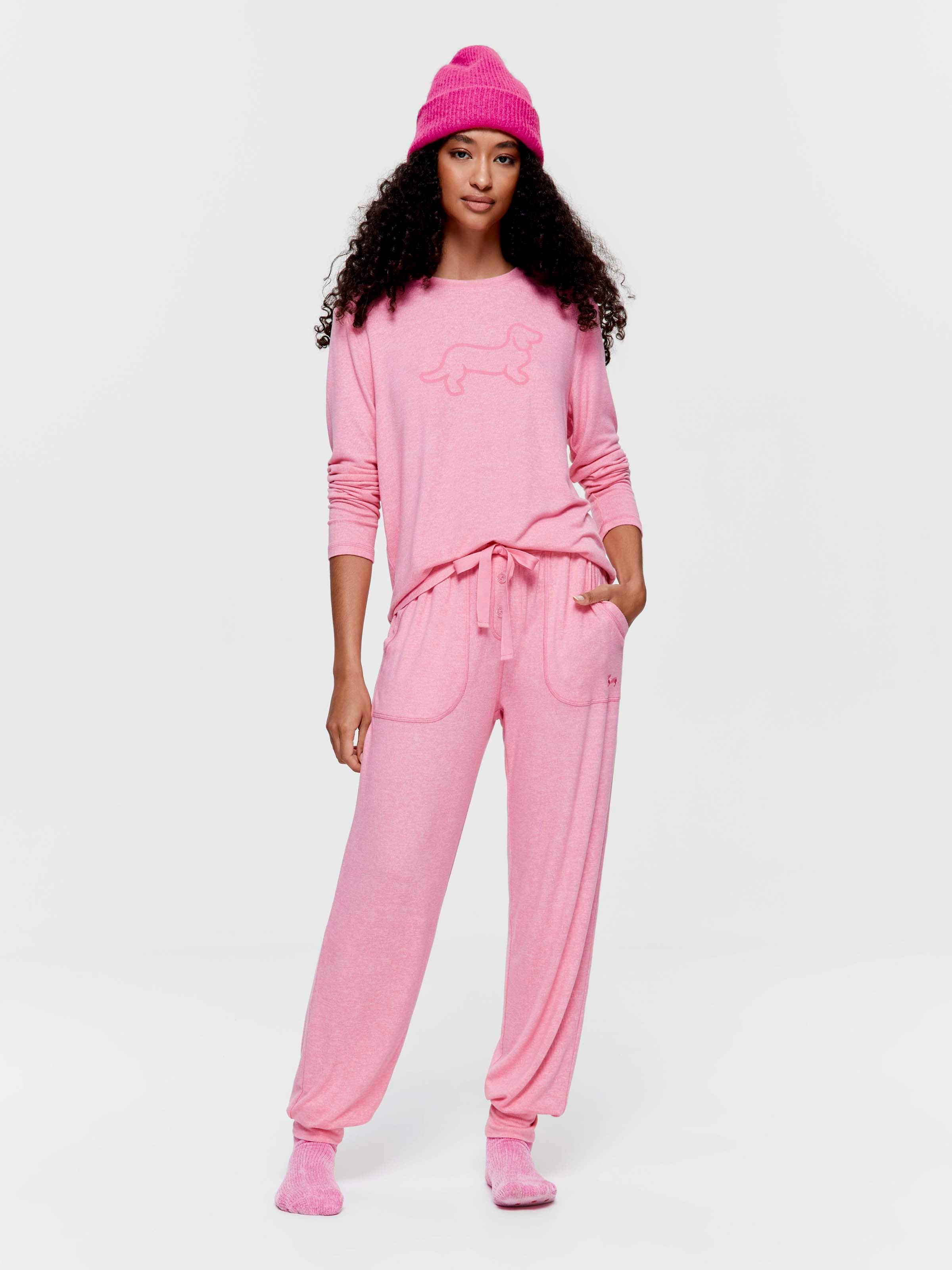 Watermelon Fuzzy Easy Pj Pant