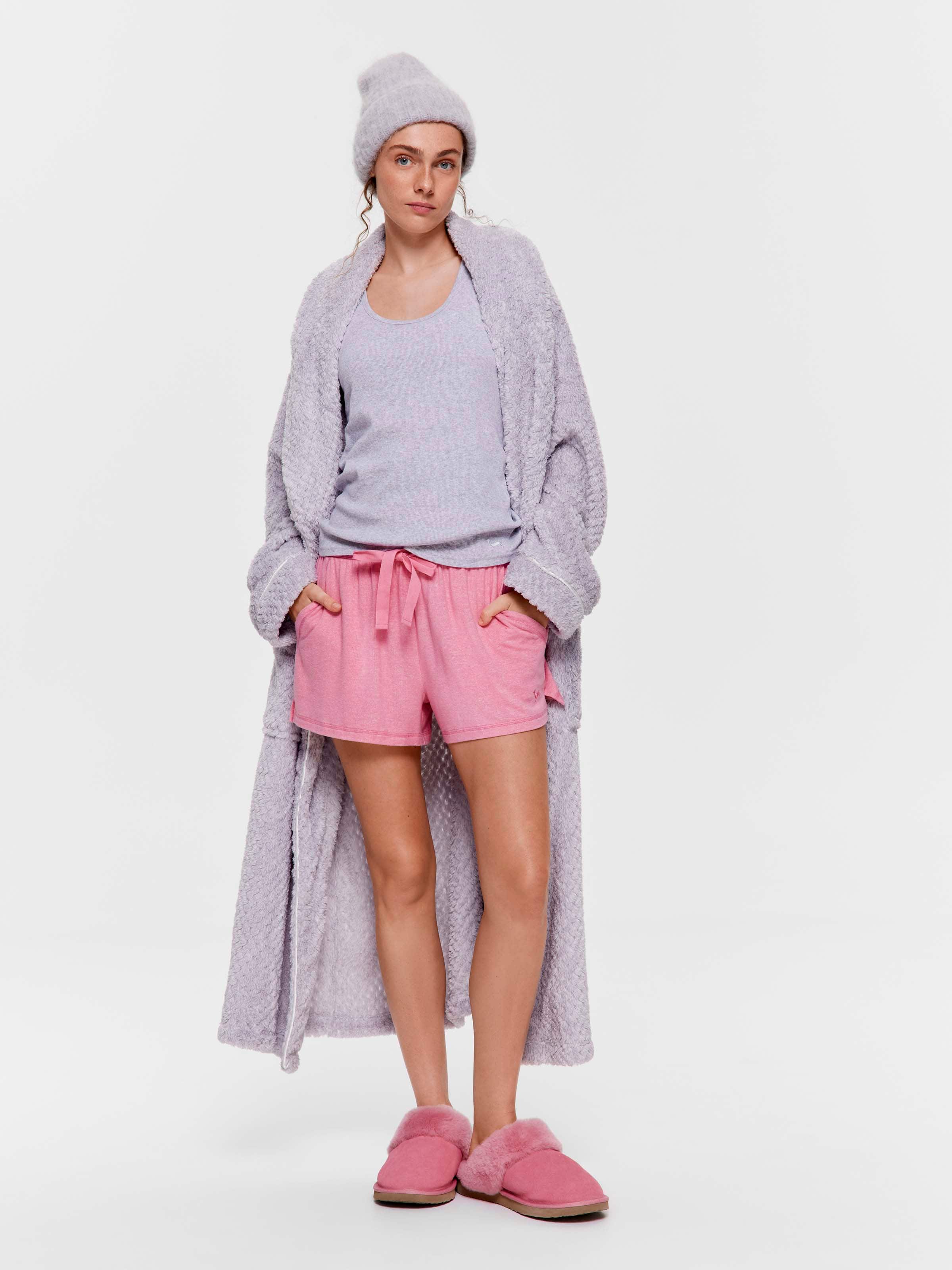 Watermelon Fuzzy Mini Short
