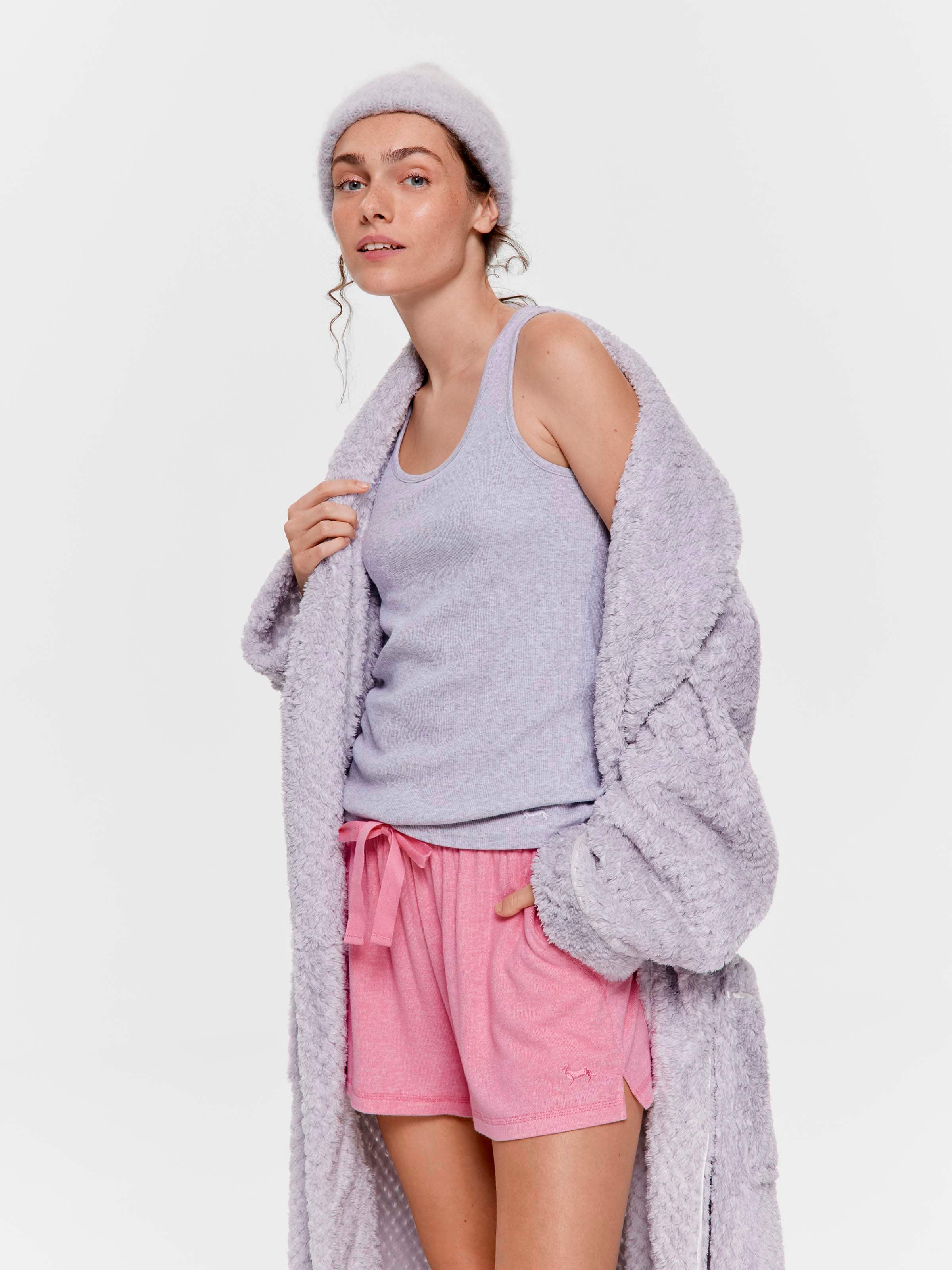 Watermelon Fuzzy Mini Short