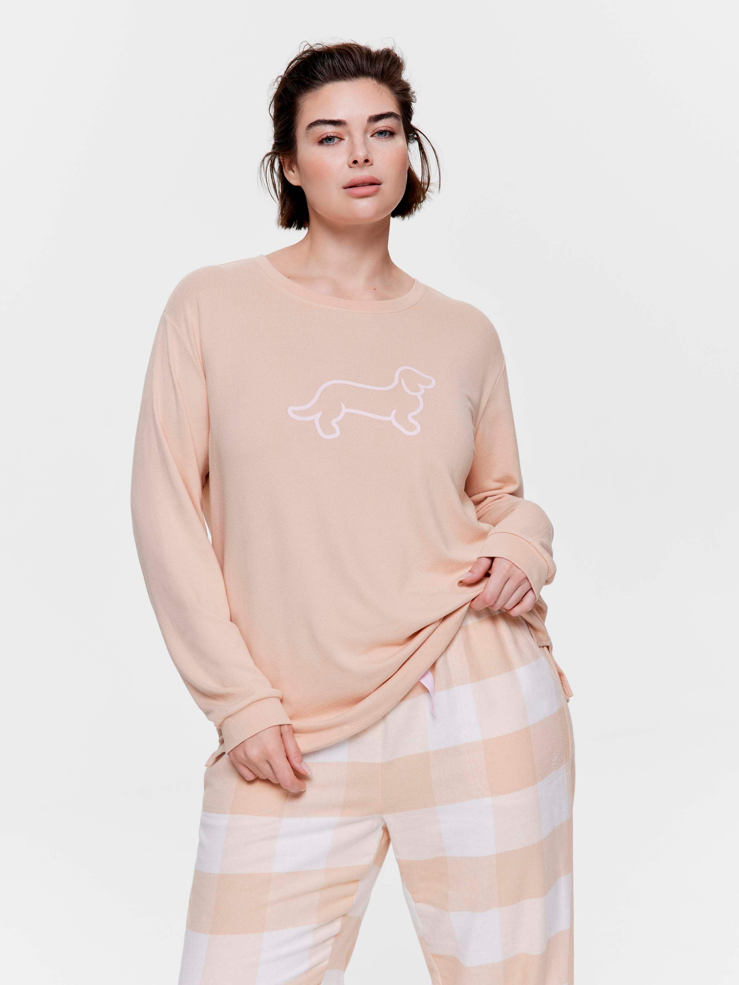 P.A. Plus Caramel Logo Plush Sweater