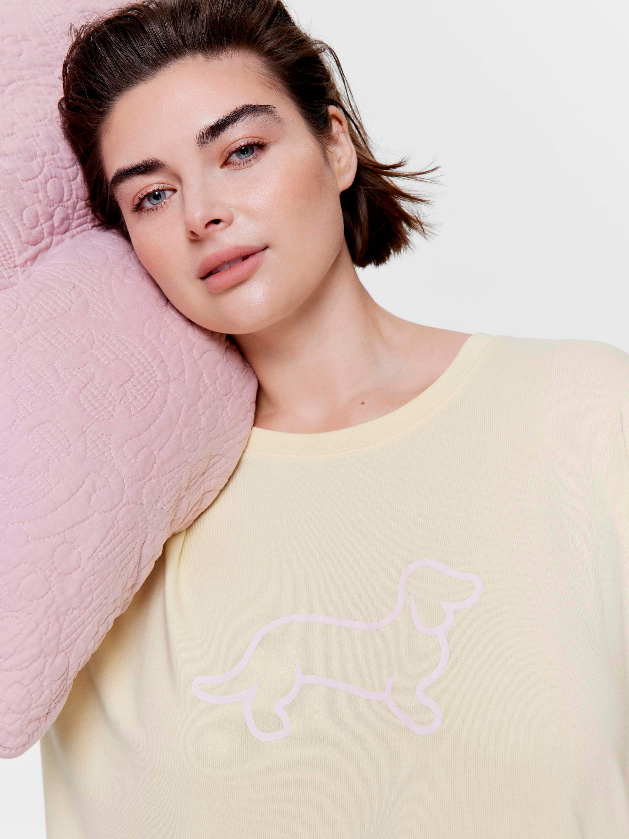 P.A. Plus Butter Logo Plush Tee