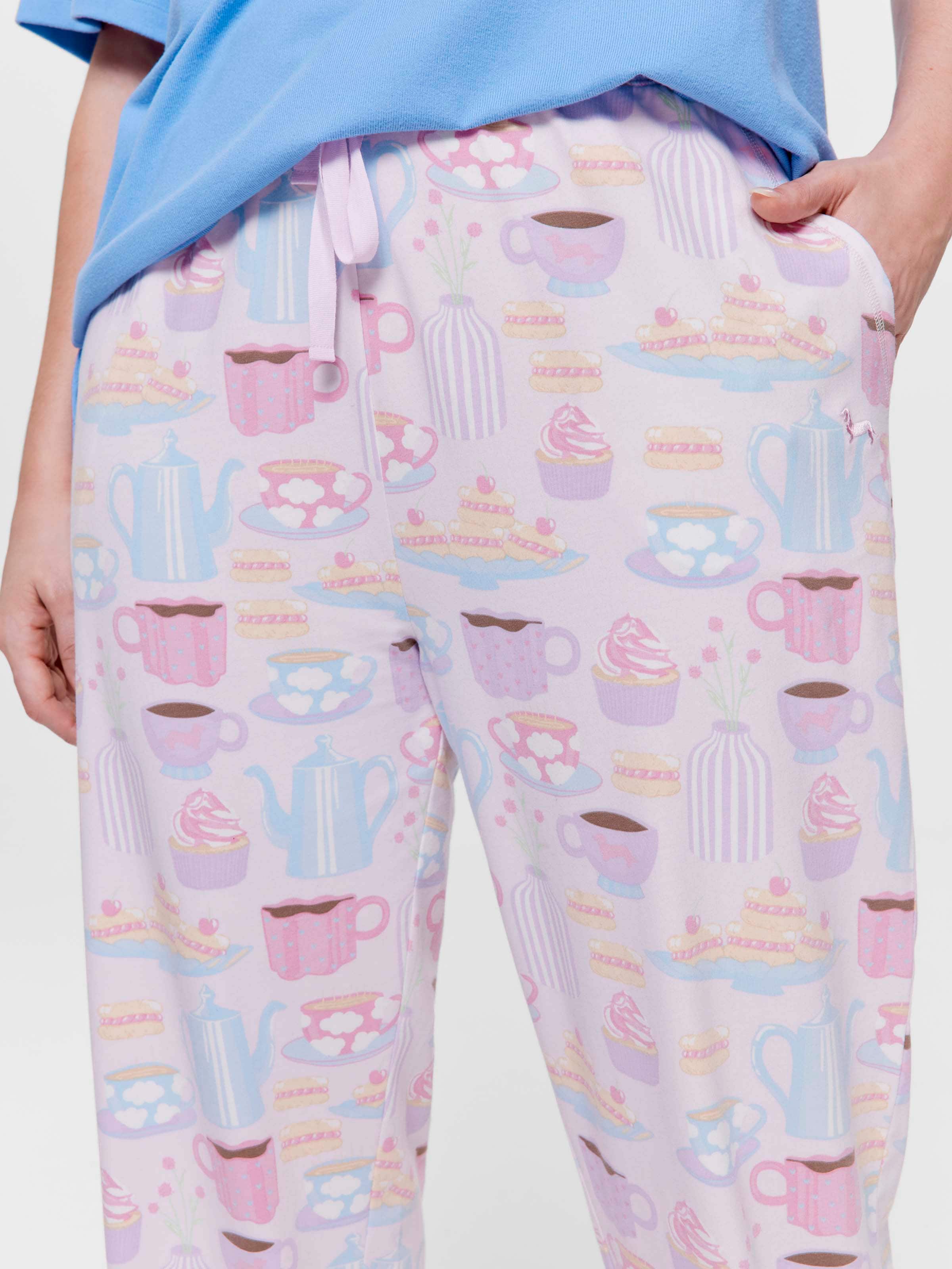 P.A. Plus Morning Tea Straight Leg Pj Pant
