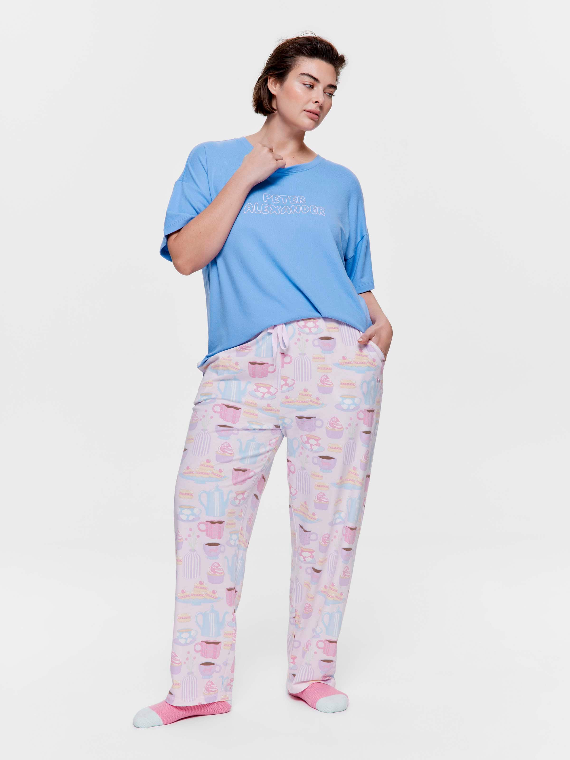 P.A. Plus Morning Tea Straight Leg Pj Pant