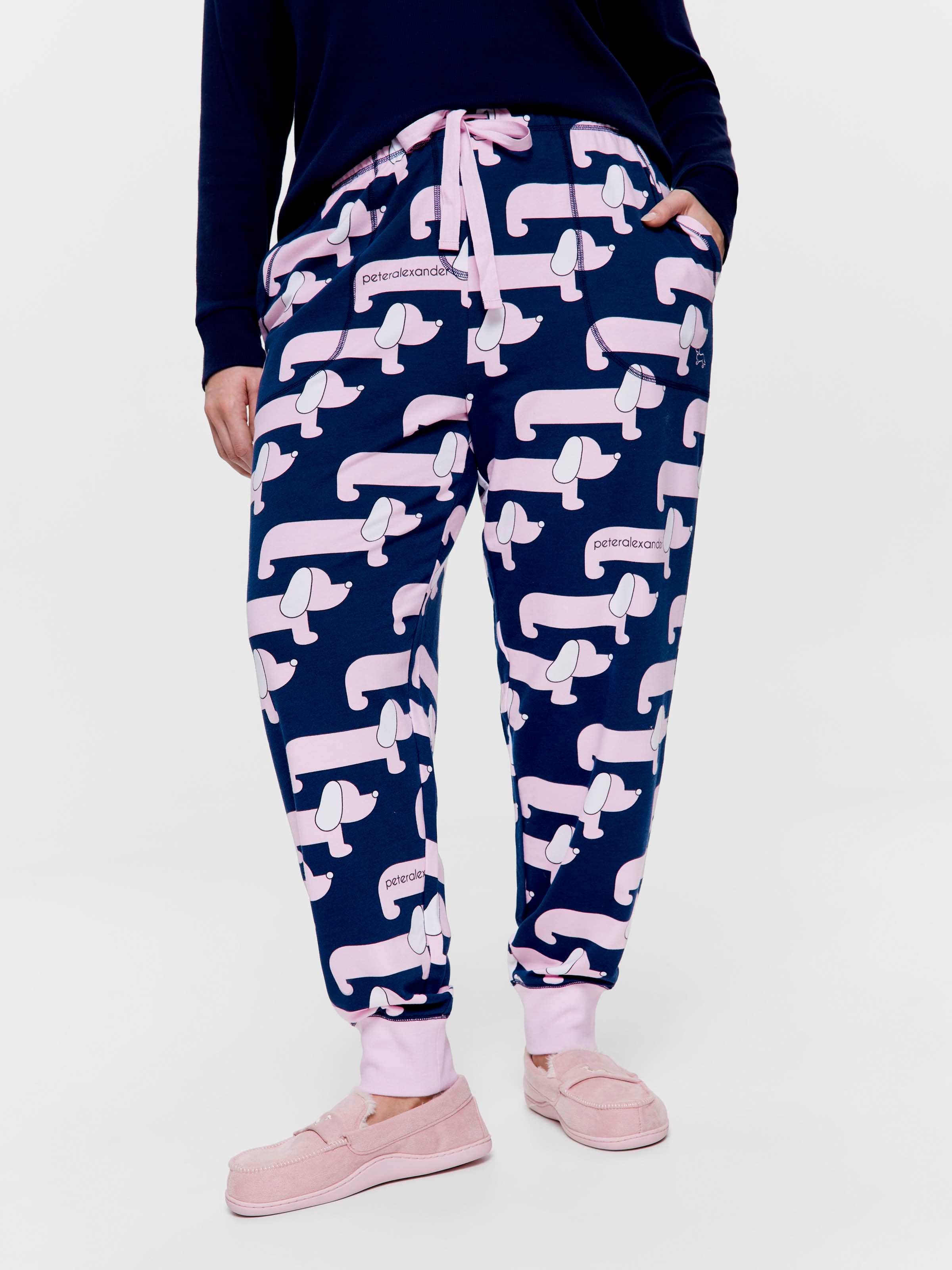 P.A. Plus Pink Daxie Easy Pj Pant