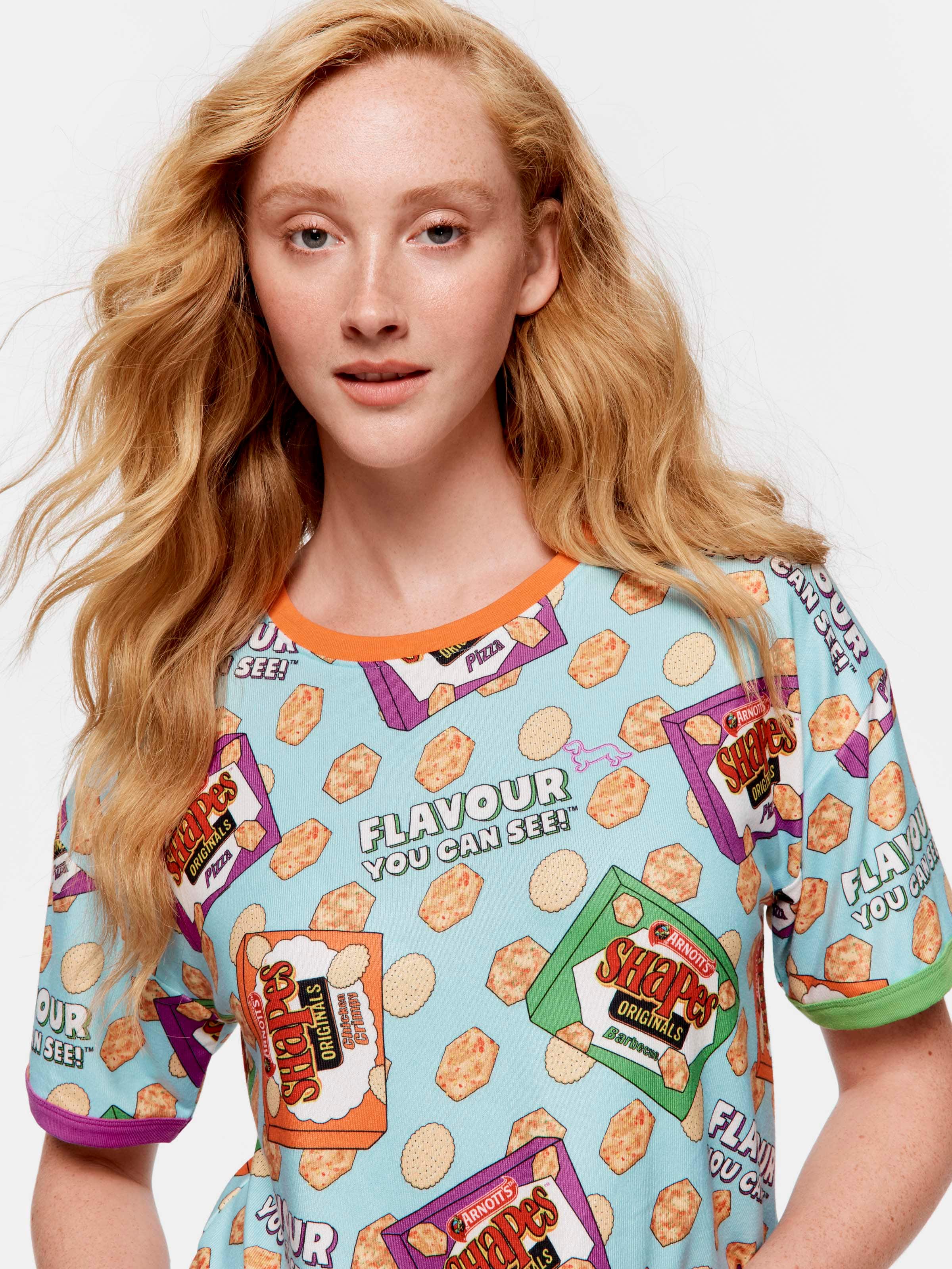 Arnott's Shapes Plush Oversized Tee