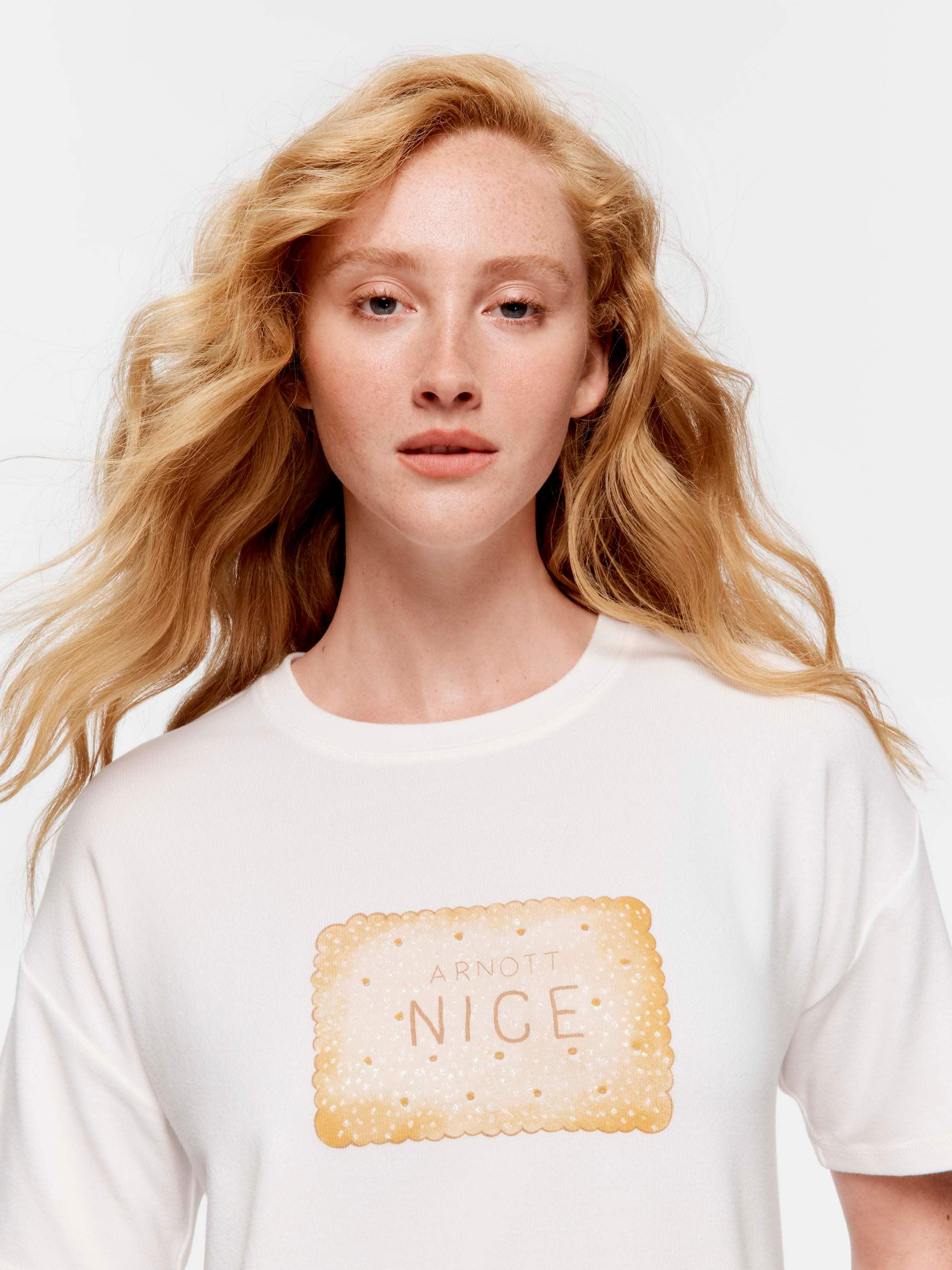 Arnott's Nice Plush Oversized Tee