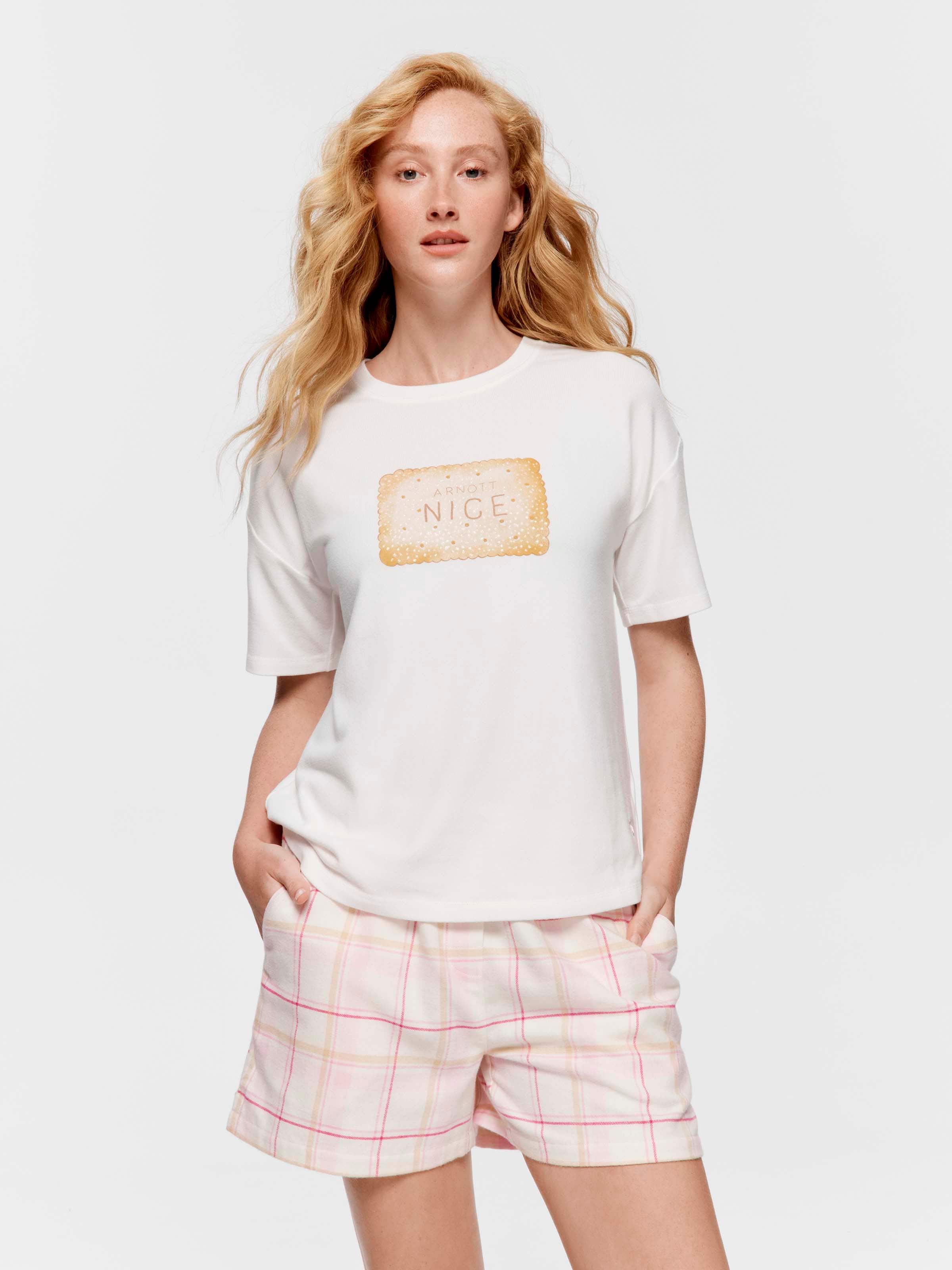 Arnott's Nice Plush Oversized Tee