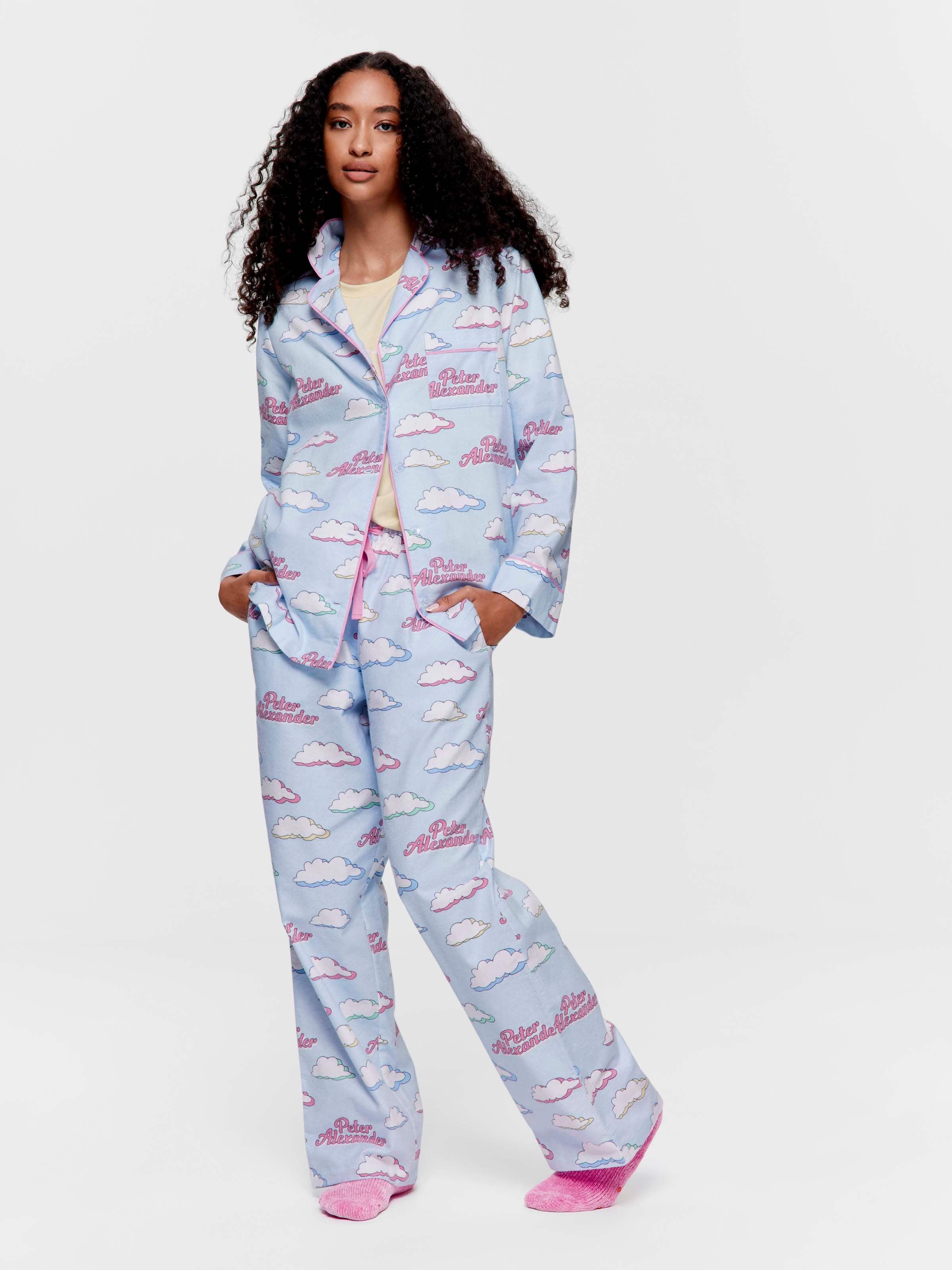 P.A. Cloud 100% Cotton Flannelette Classic Pj Set