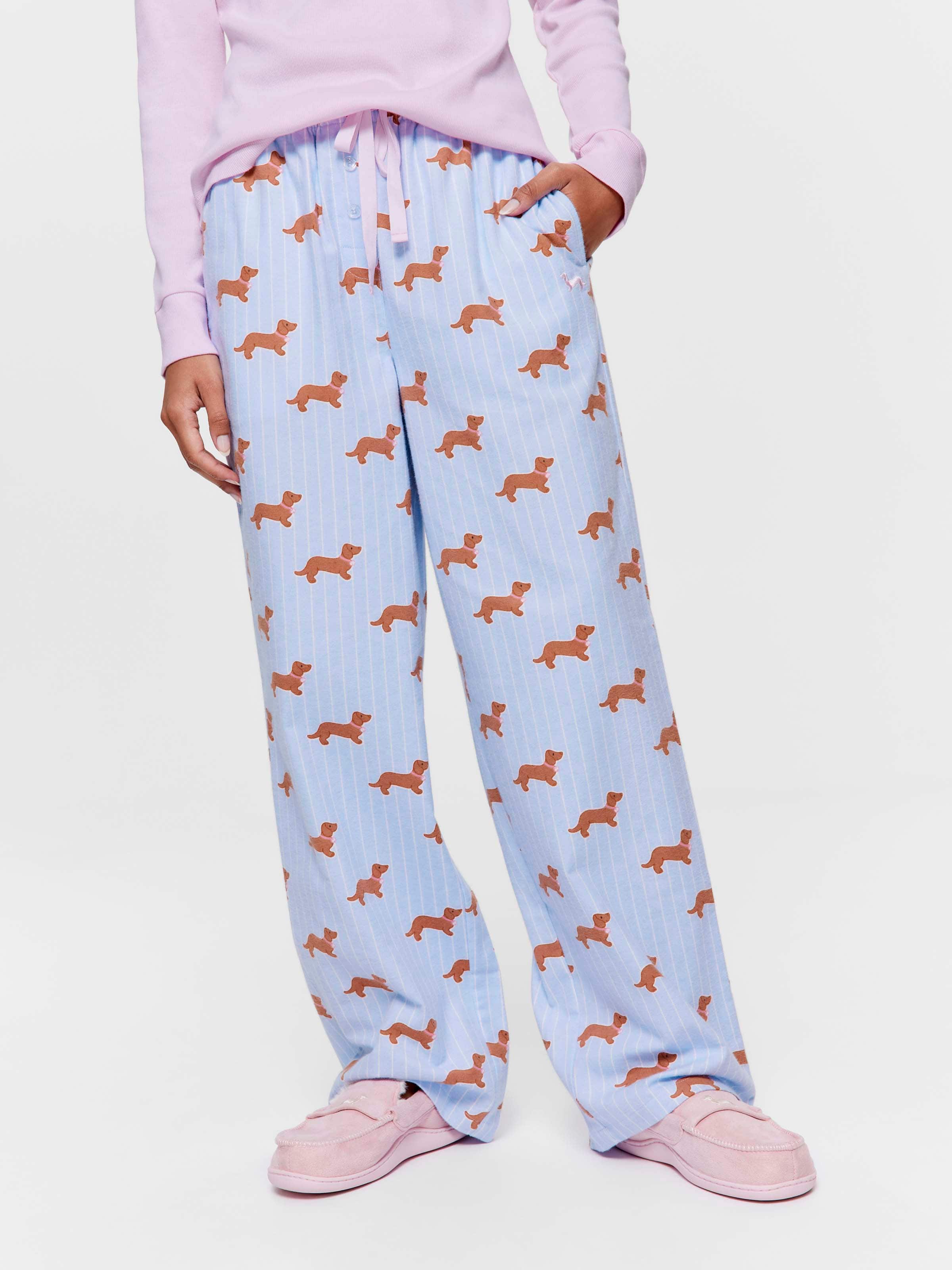 Penny Stripe 100% Cotton Flannelette Classic Pj Pant