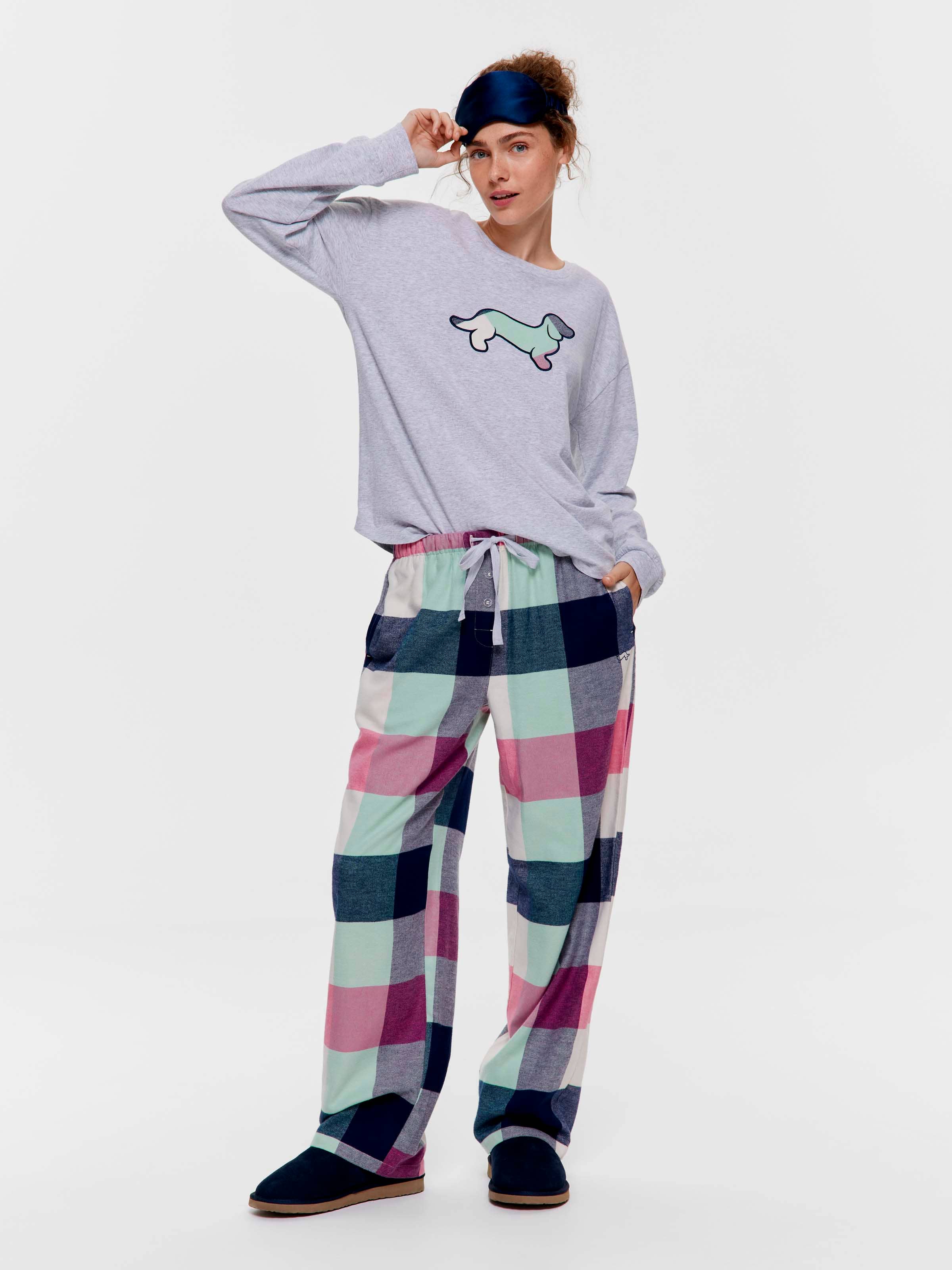 Buffalo Check 100% Cotton Flannelette Classic Pj Pant