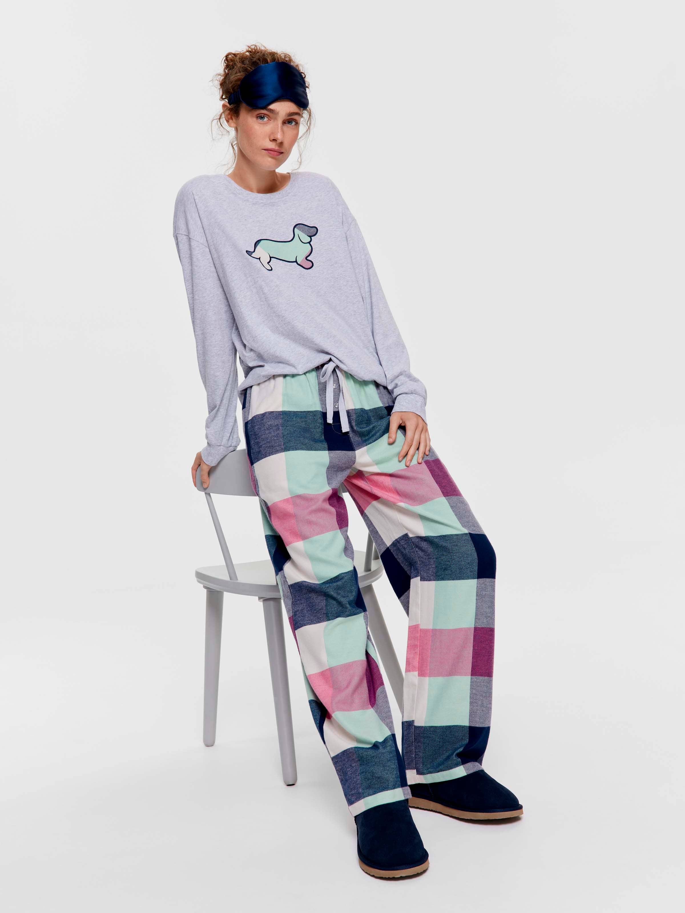 Buffalo Check 100% Cotton Flannelette Classic Pj Pant