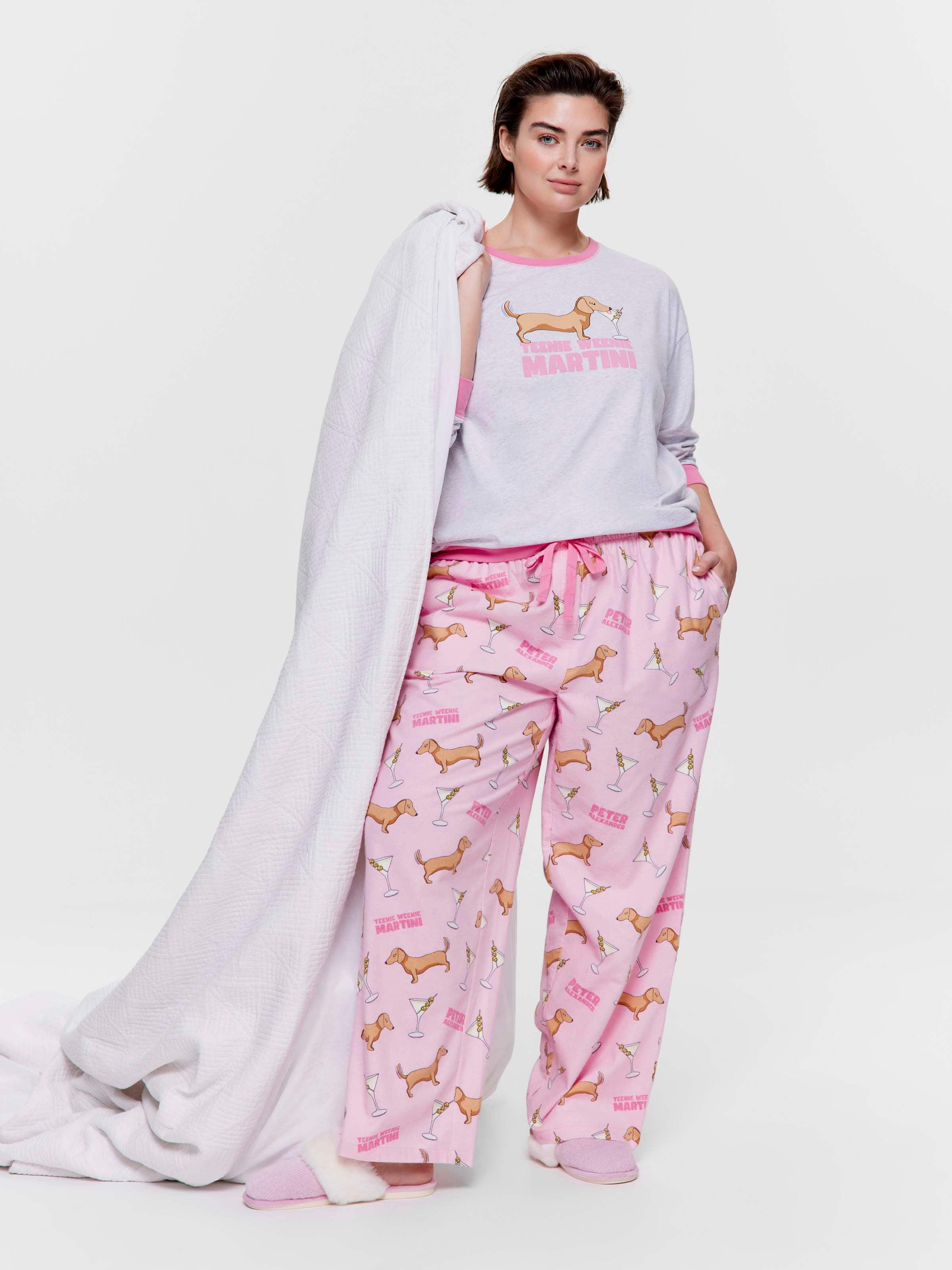 P.A. Plus Teenie Weenie 100% Cotton Flannelette Classic Pj Pant