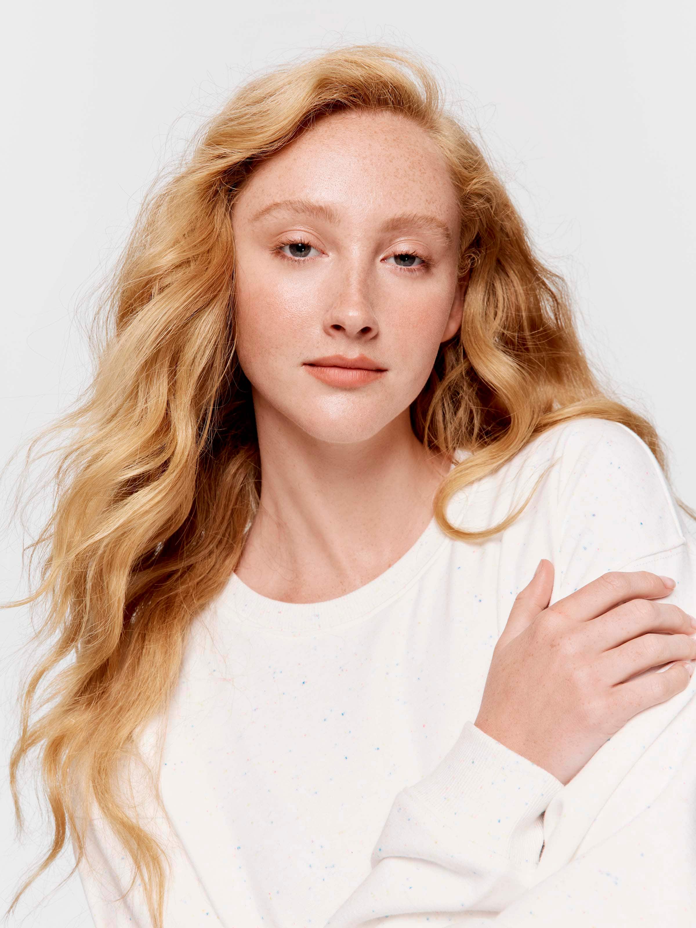 Speckle Fleece Sweater