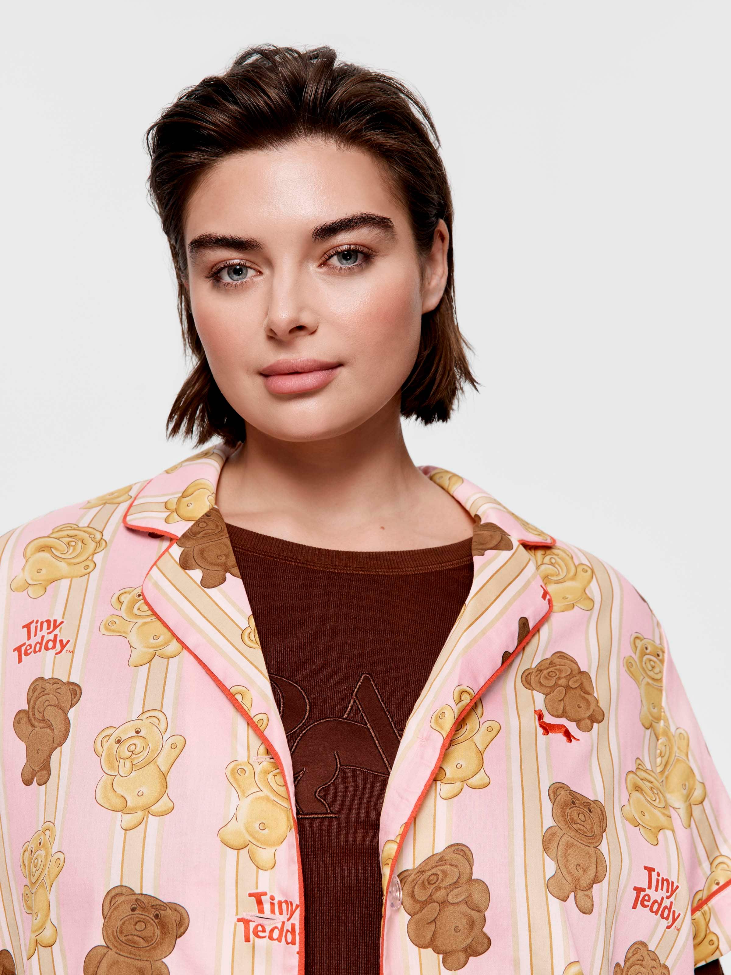 P.A. Plus Arnott's Tiny Teddy 100% Cotton Shortie Pj Set