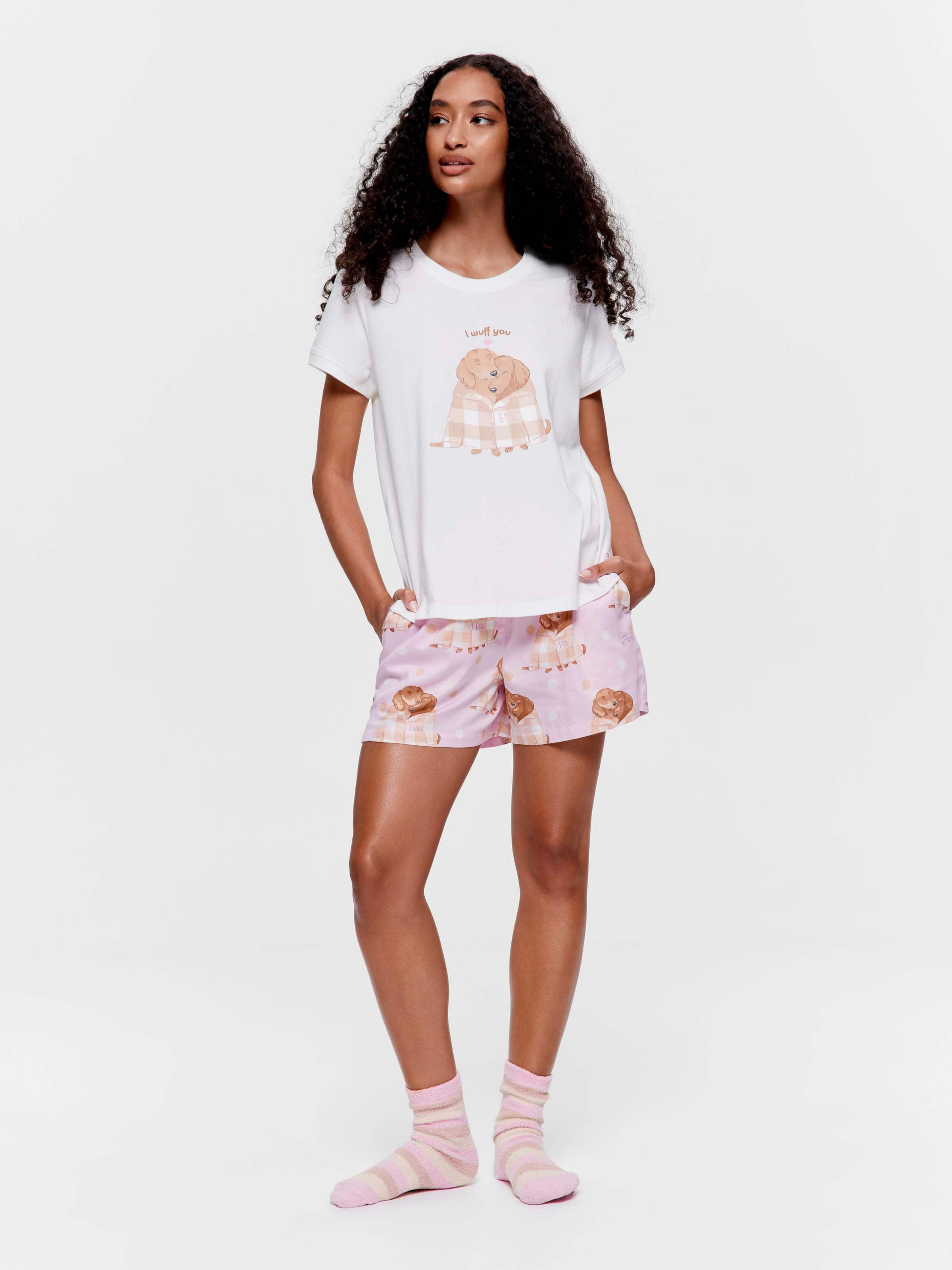 Cuddling Penny 100% Cotton Tee