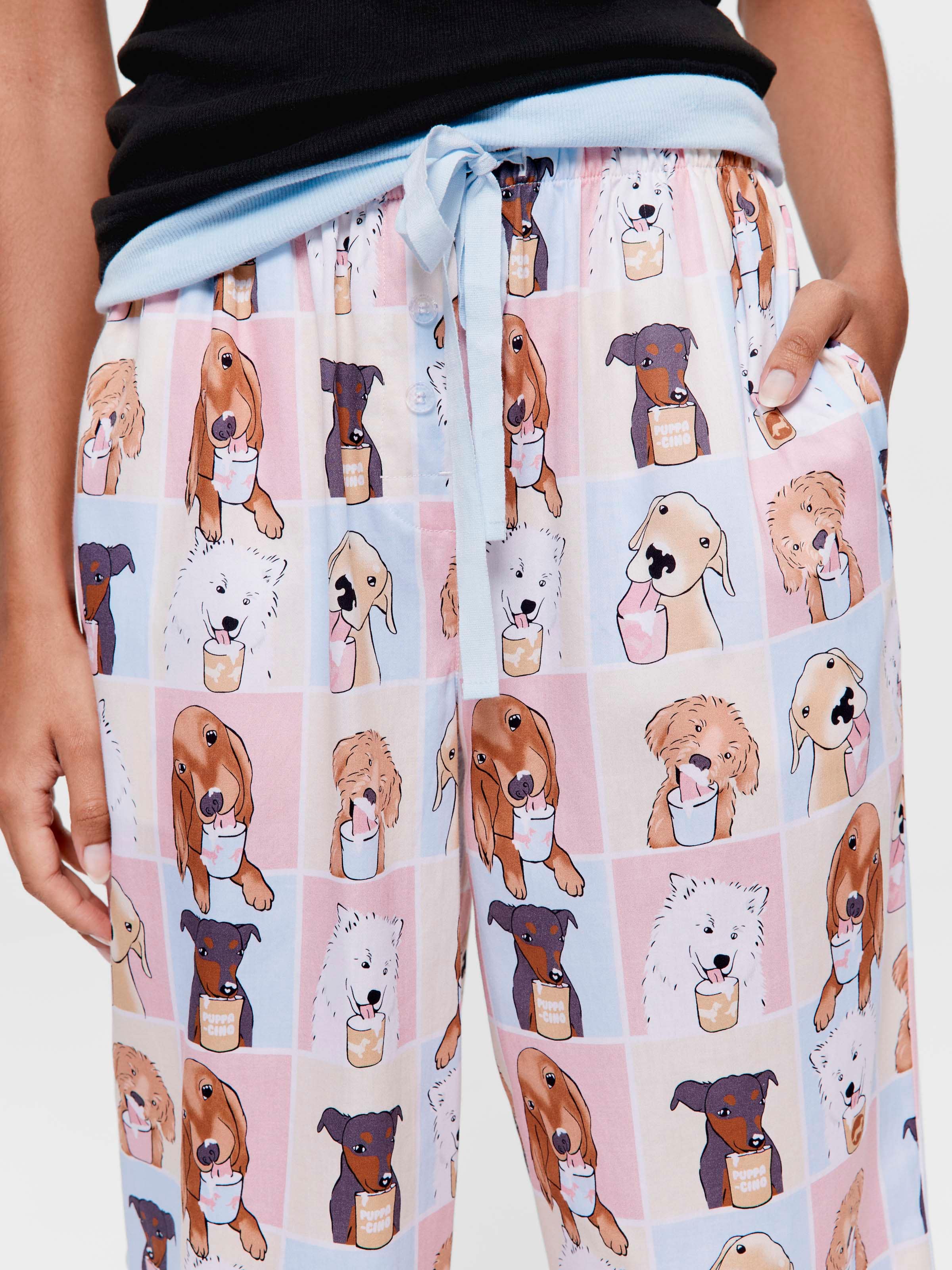 Puppuccino 100% Cotton Classic Pj Pant