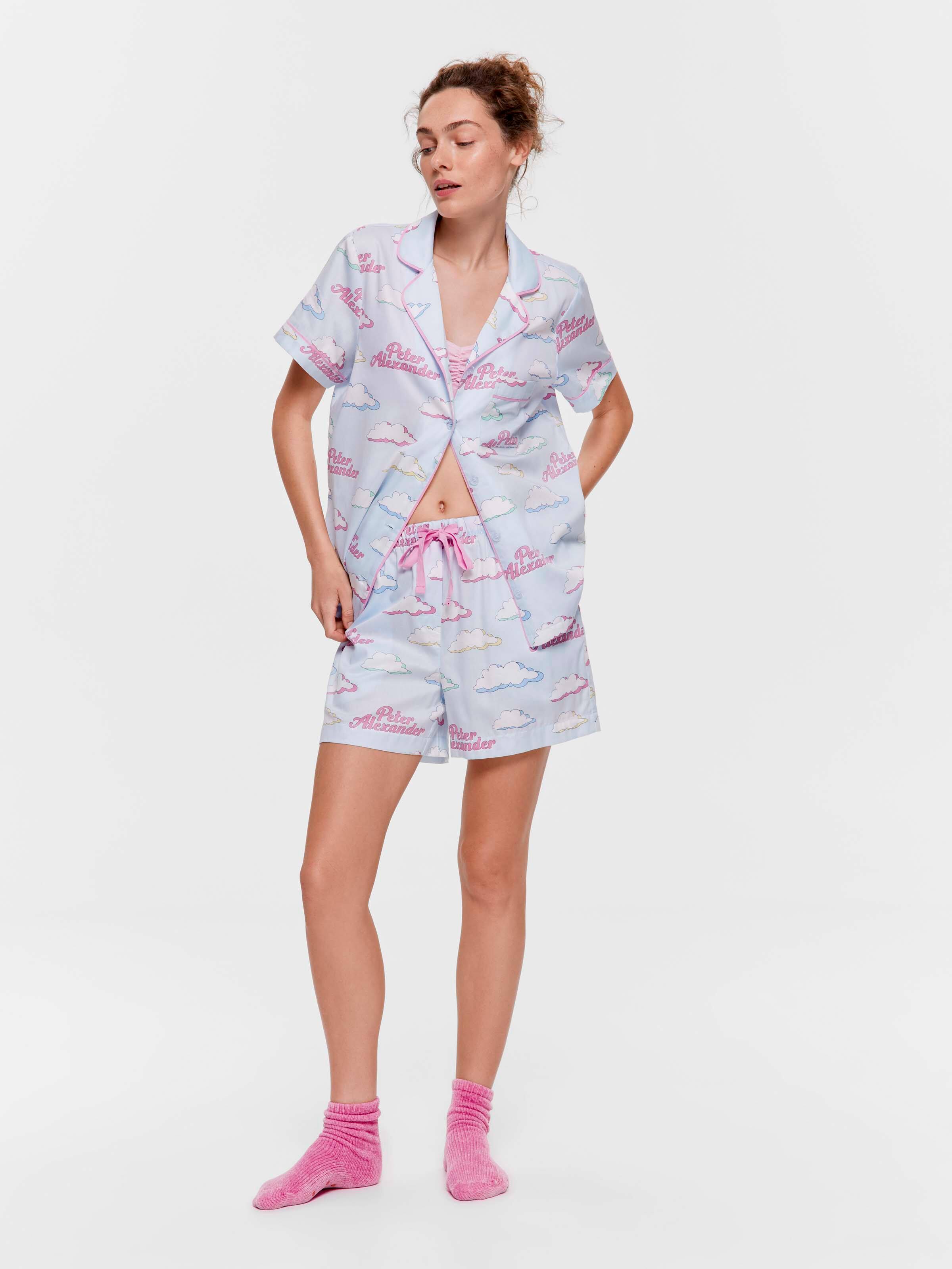 P.A. Cloud 100% Cotton Shortie Pj Set