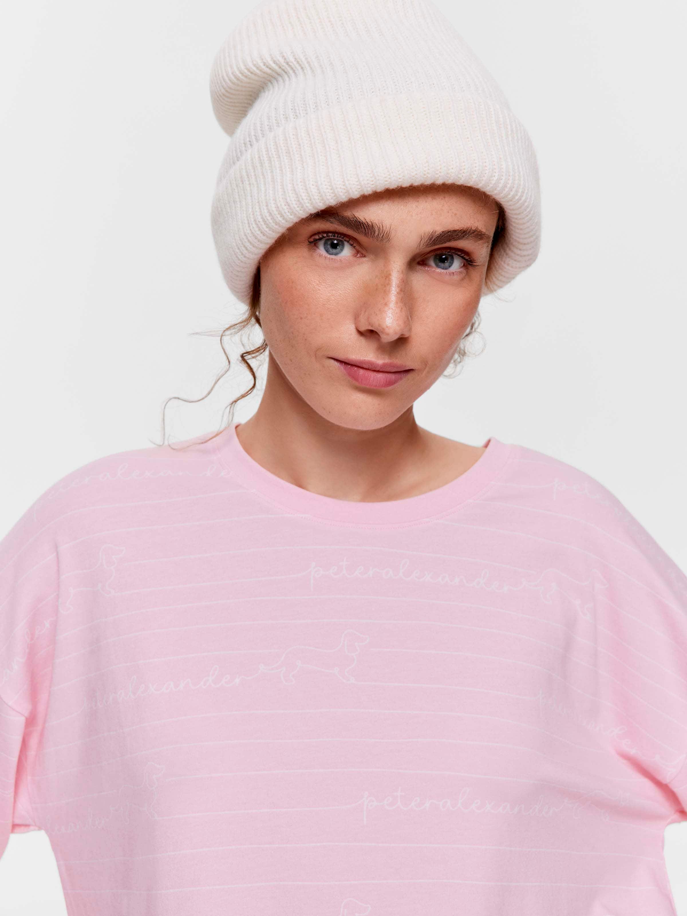 Pink Script Pj Set
