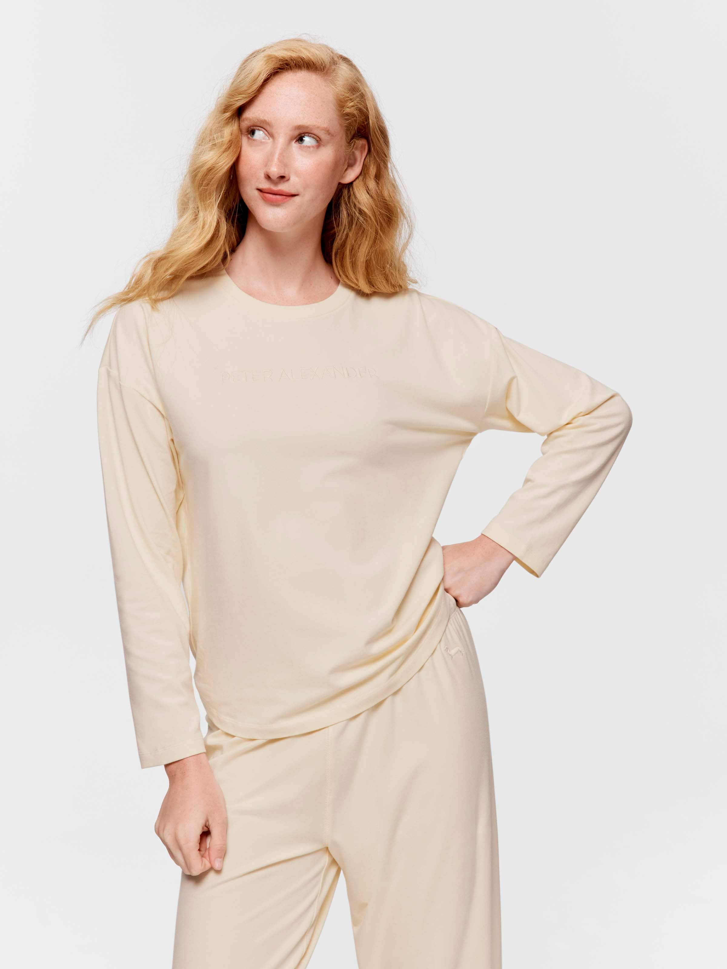 Pastel Lemon Long Sleeve Top