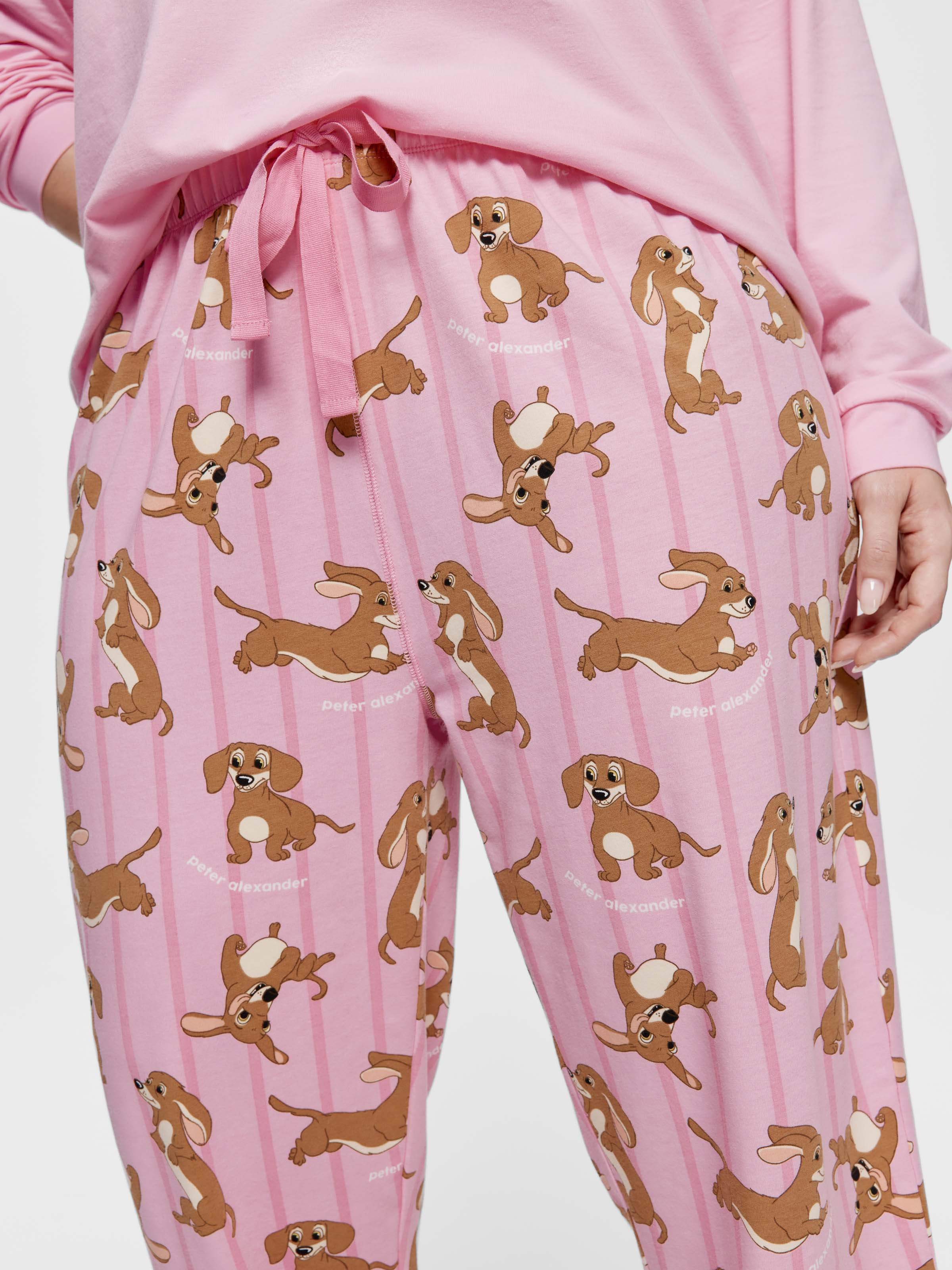 P.A. Plus Pink Playful Penny Easy Pj Pant