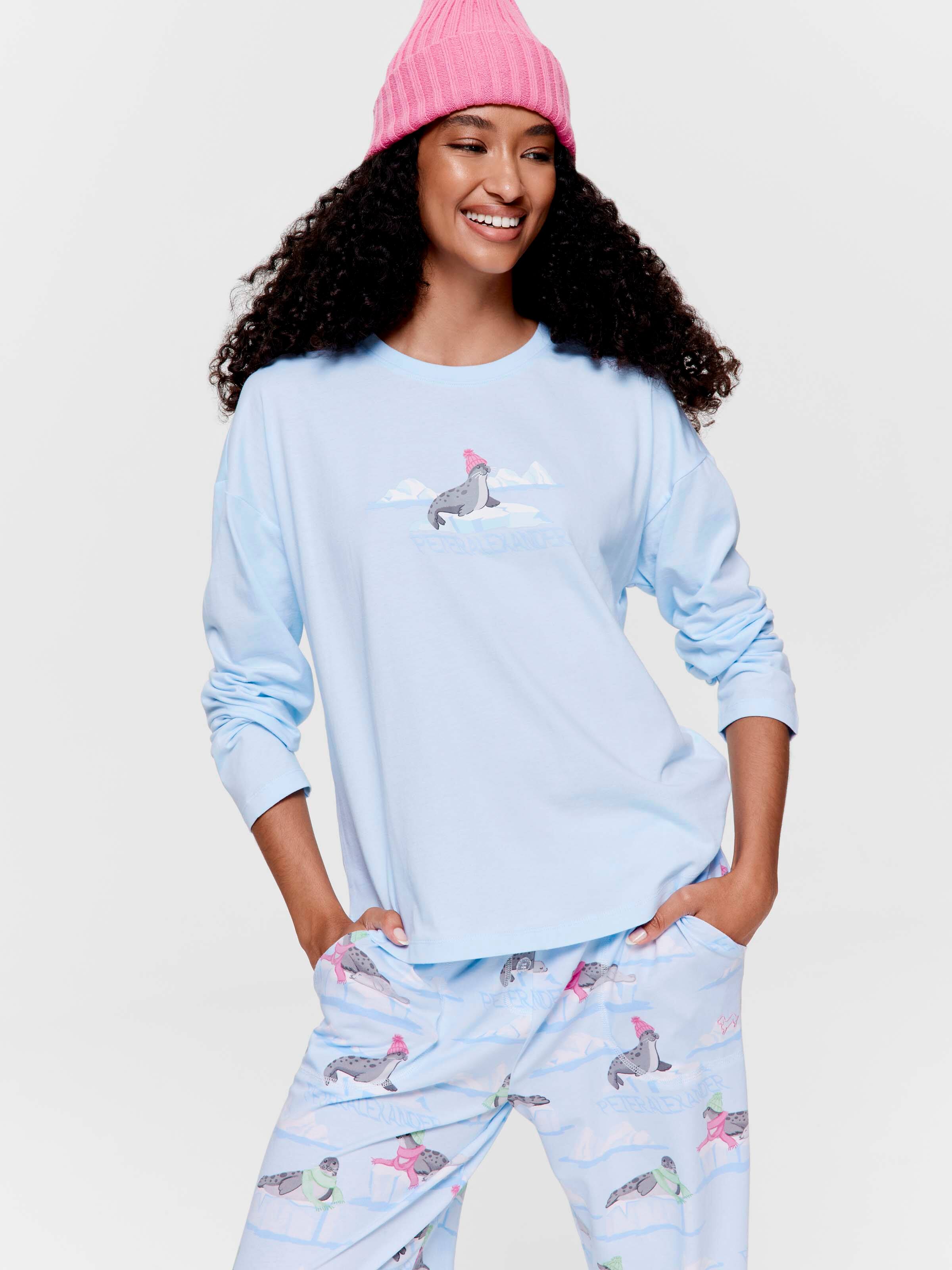 Seal 100% Cotton Oversized Long Sleeve Top