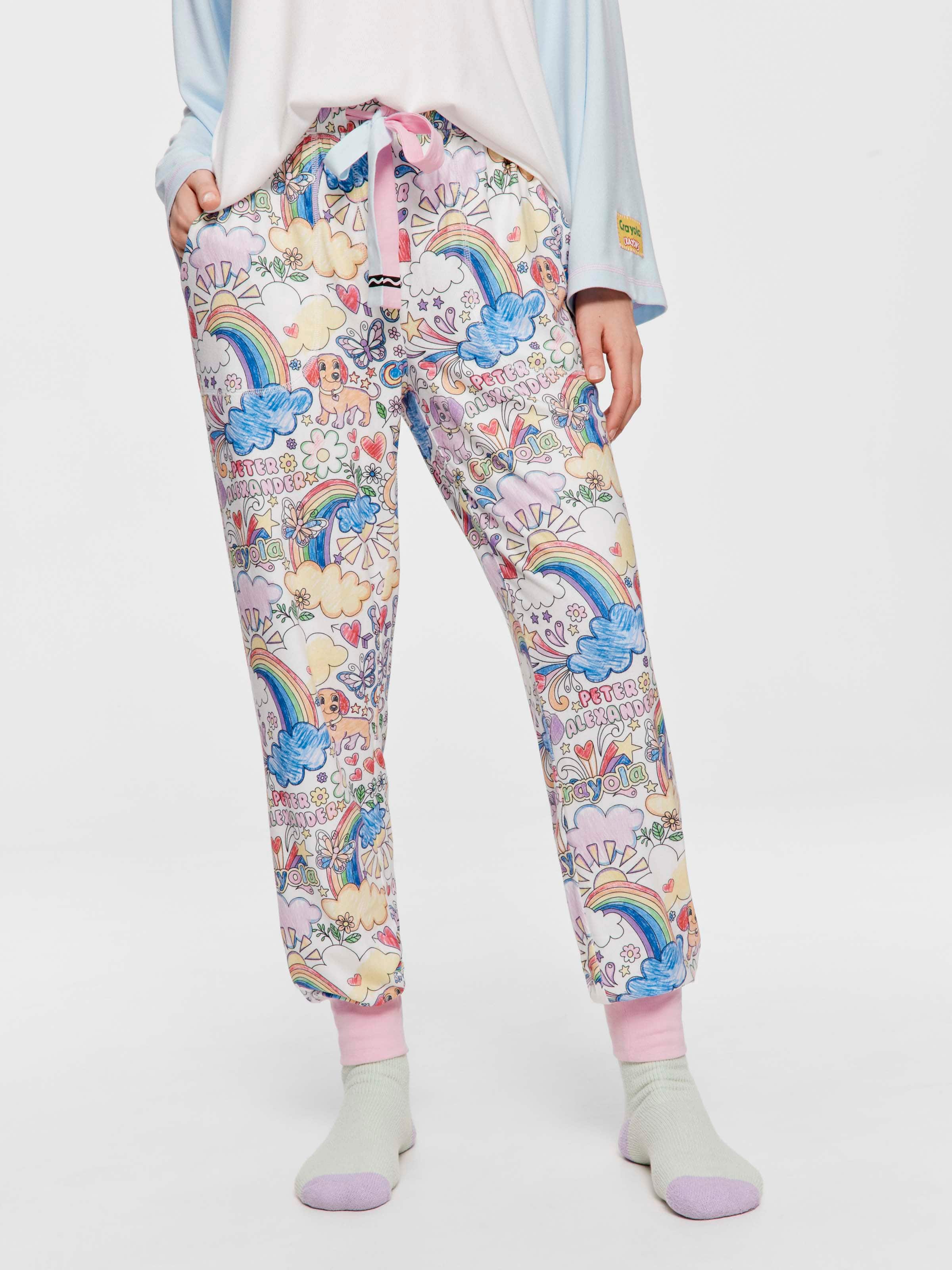 Crayola Sketch Plush Easy Pj Pant