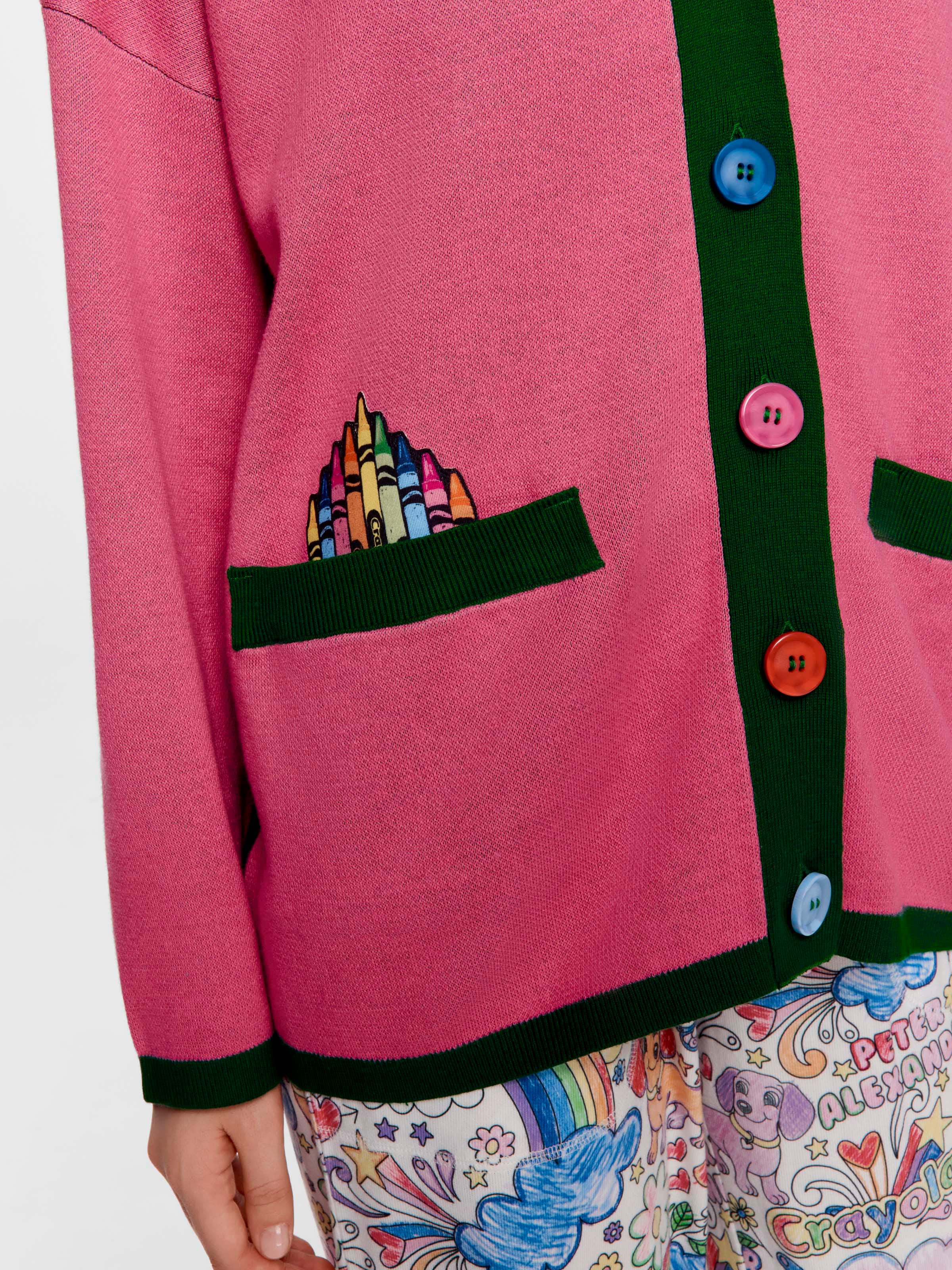 Crayola Knit Cardi