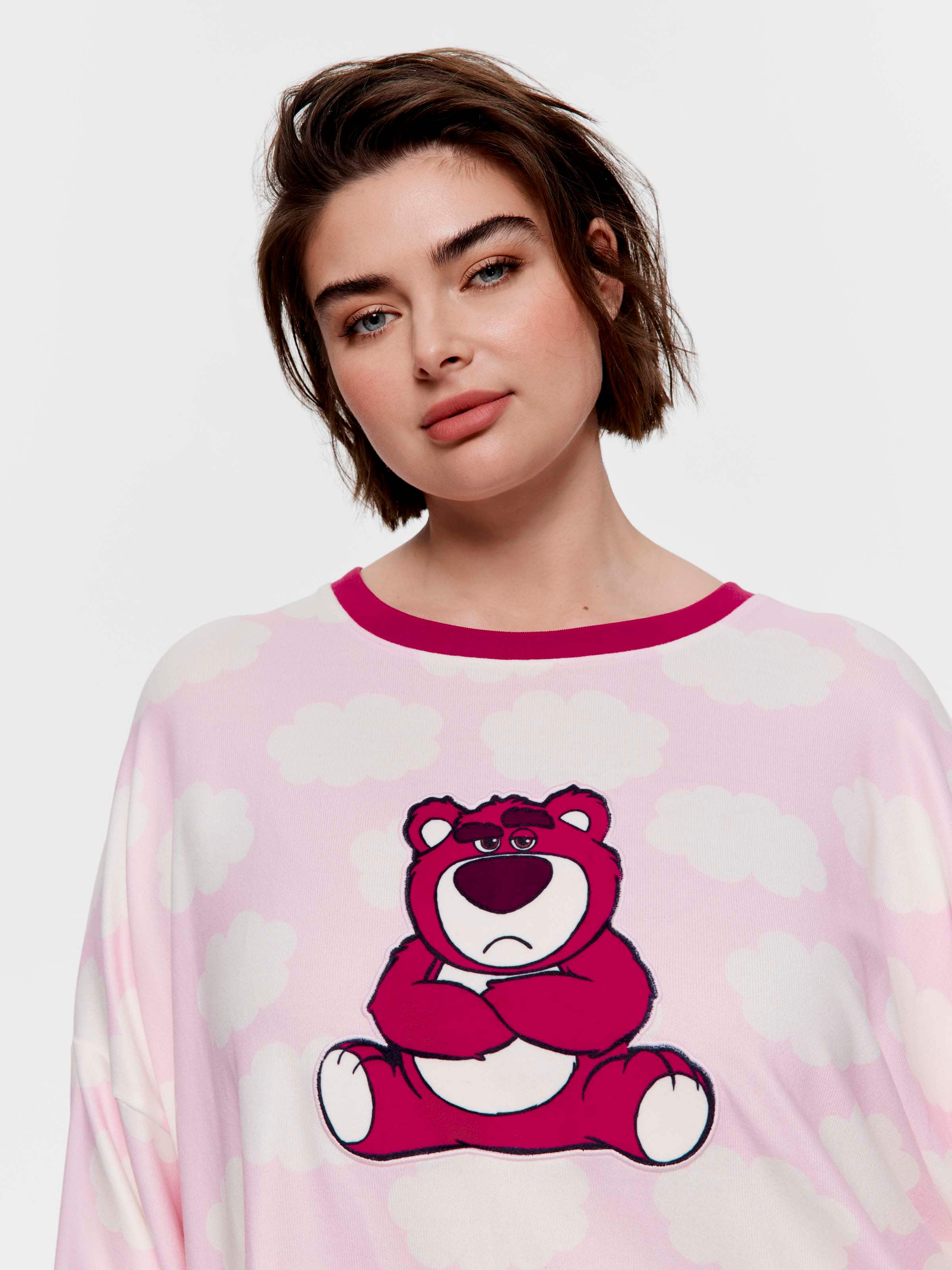 P.A. Plus Toy Story Lotso Bear Plush Oversized Sweater