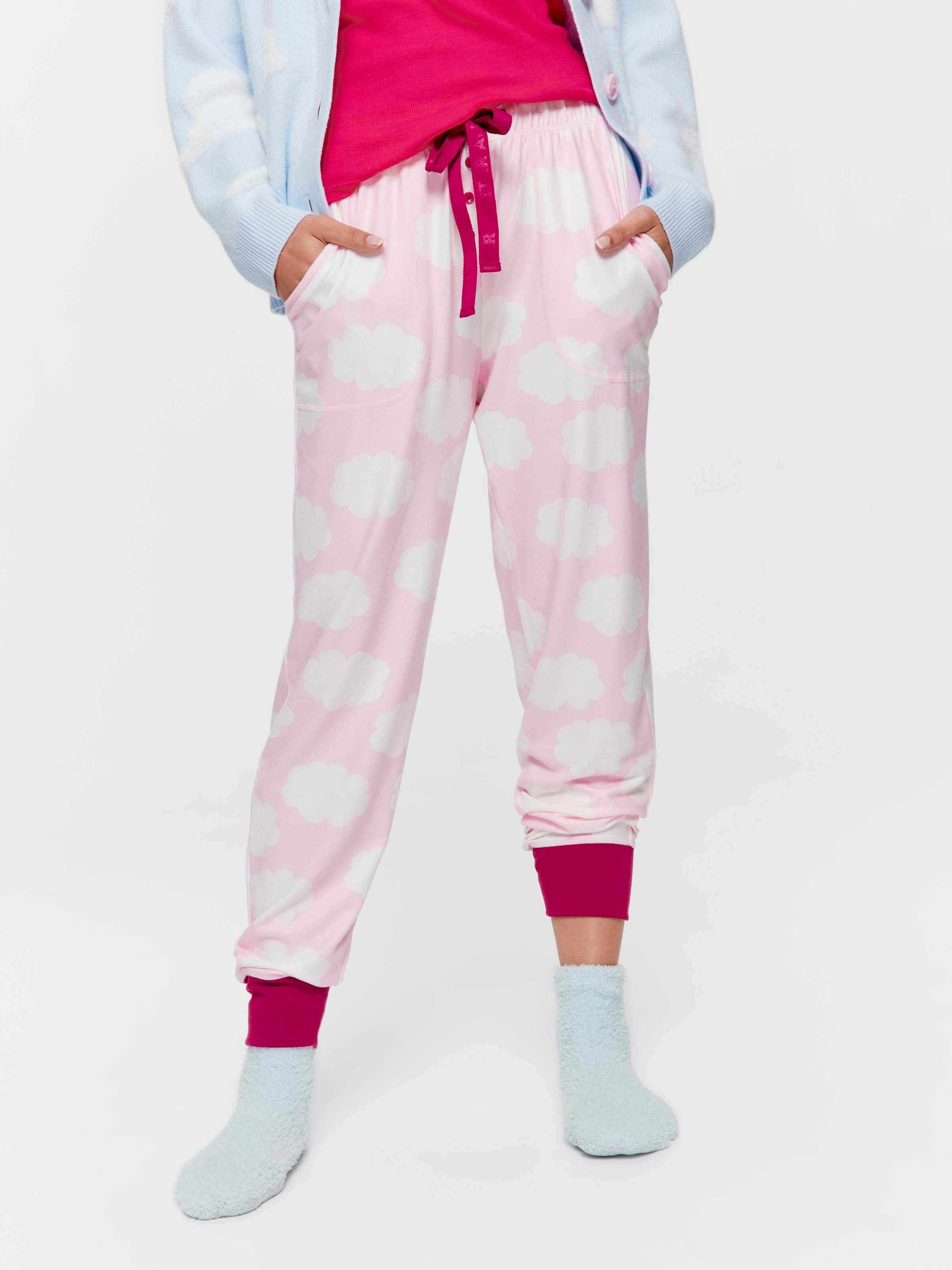 Pink Cloud Plush Easy Pj Pant