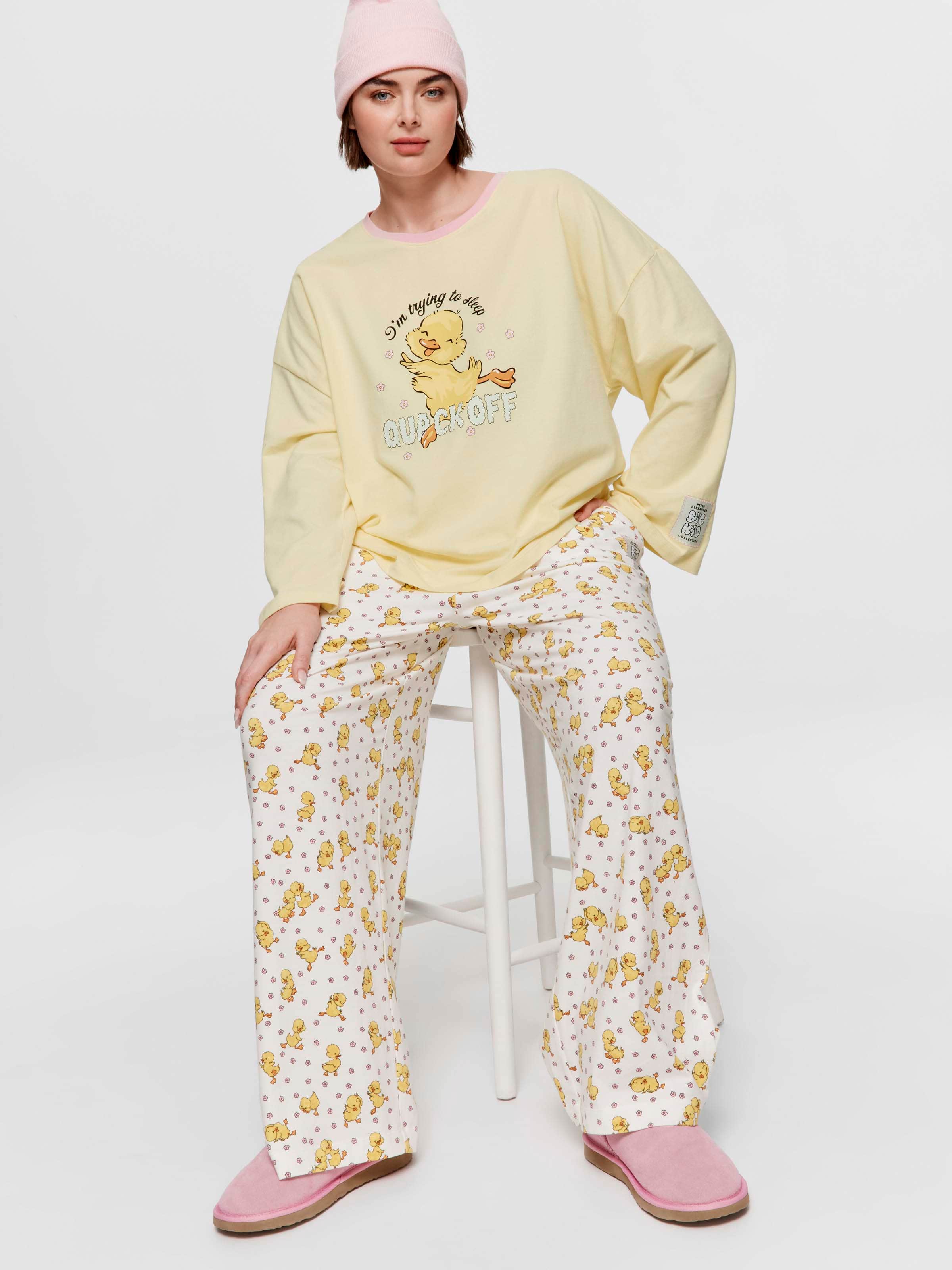 P.A. Plus Quack Off Straight Leg Pj Pant