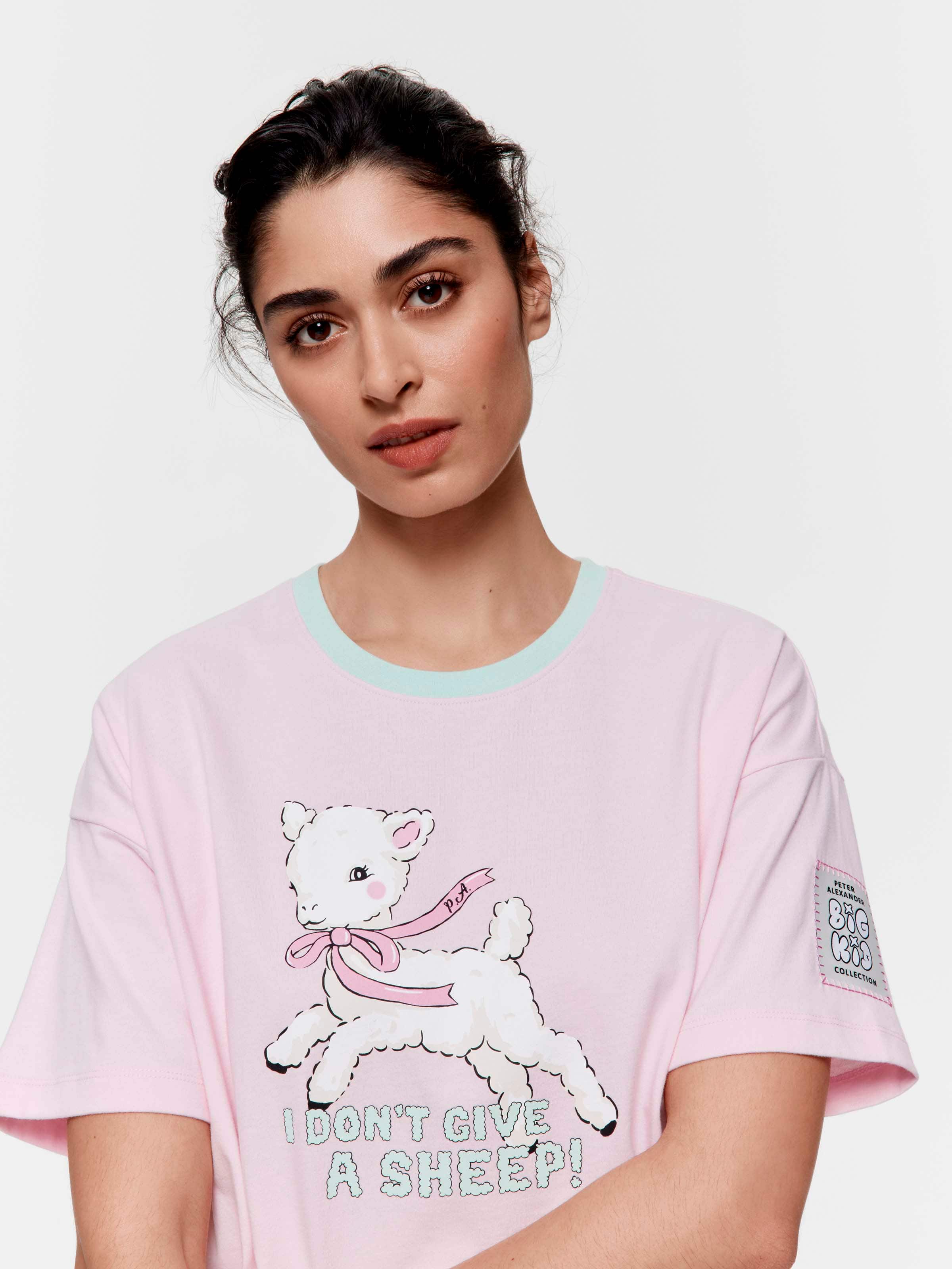 Don't Give A Sheep 100% Cotton Oversized Tee