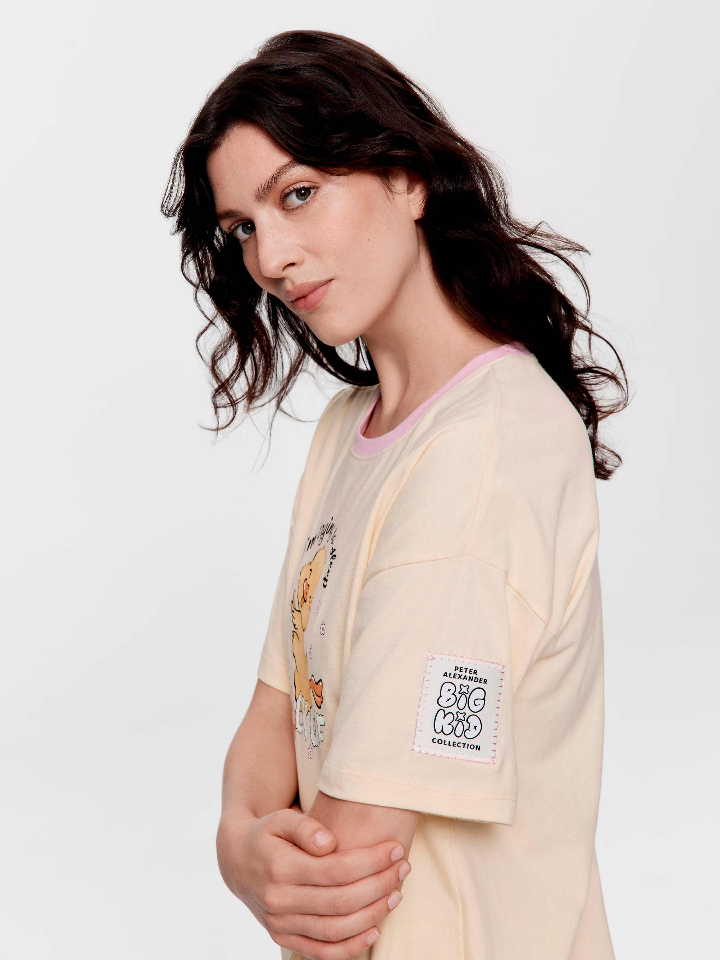 Quack Off 100% Cotton Oversized Tee