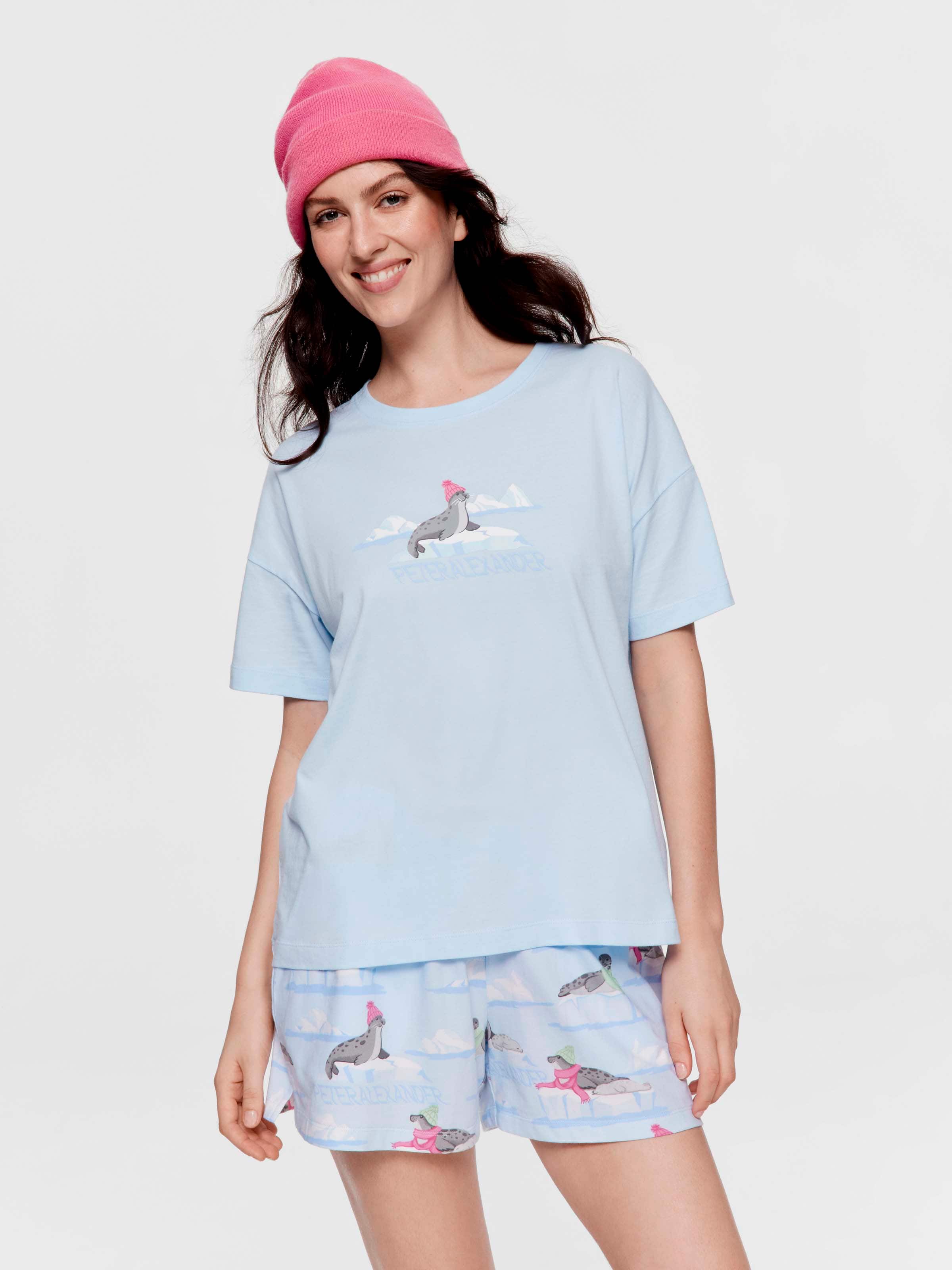 Seal 100% Cotton Oversized Tee