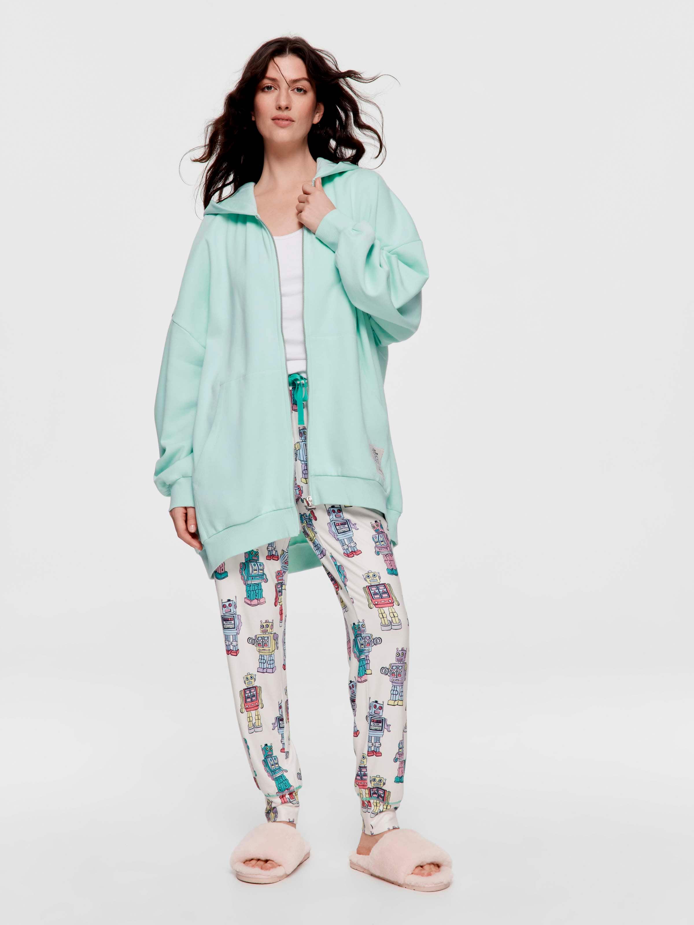 Big Kid Long Fleece Hoodie