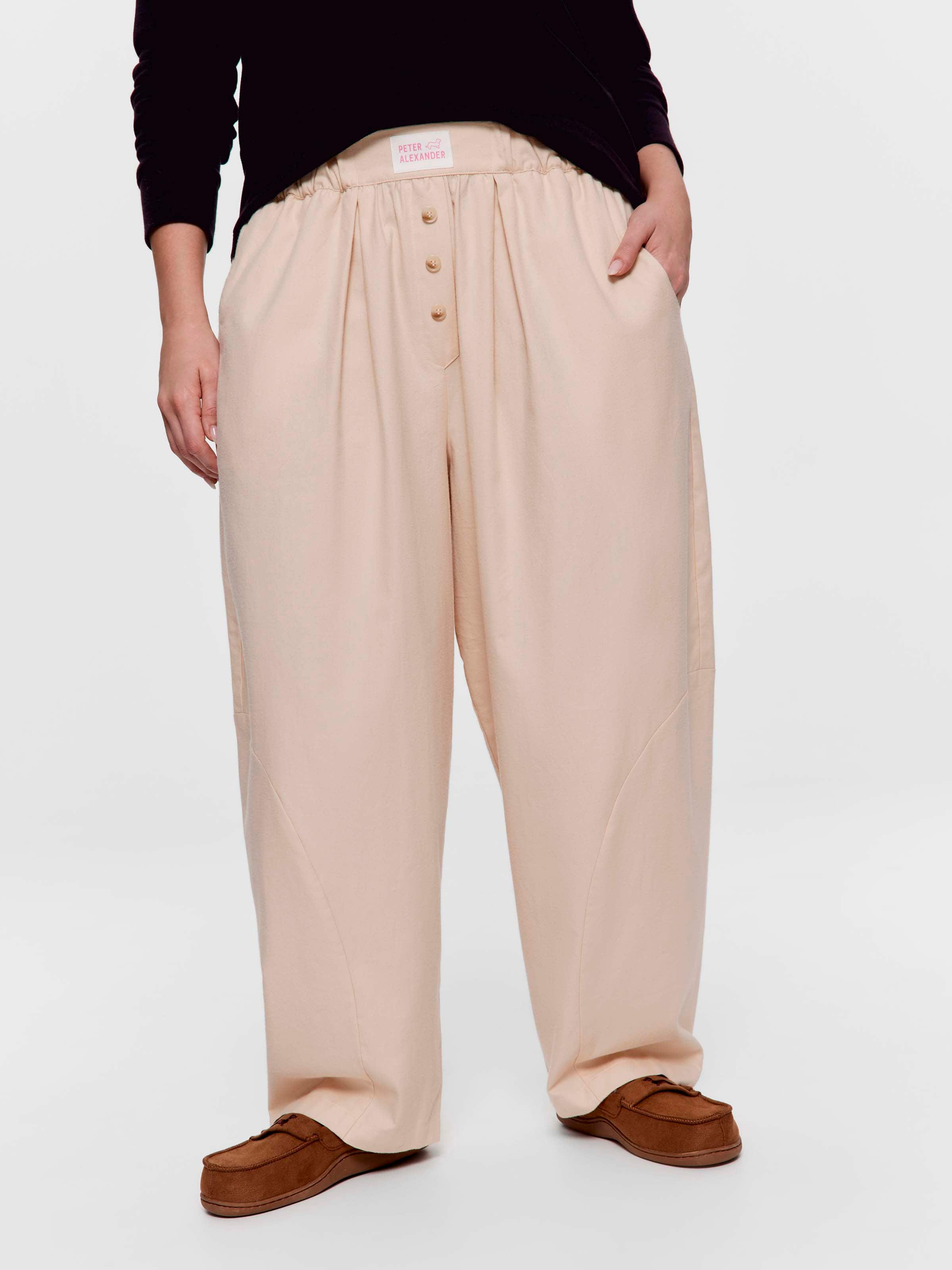 P.A. Plus Caramel 100% Cotton Fashion Pant
