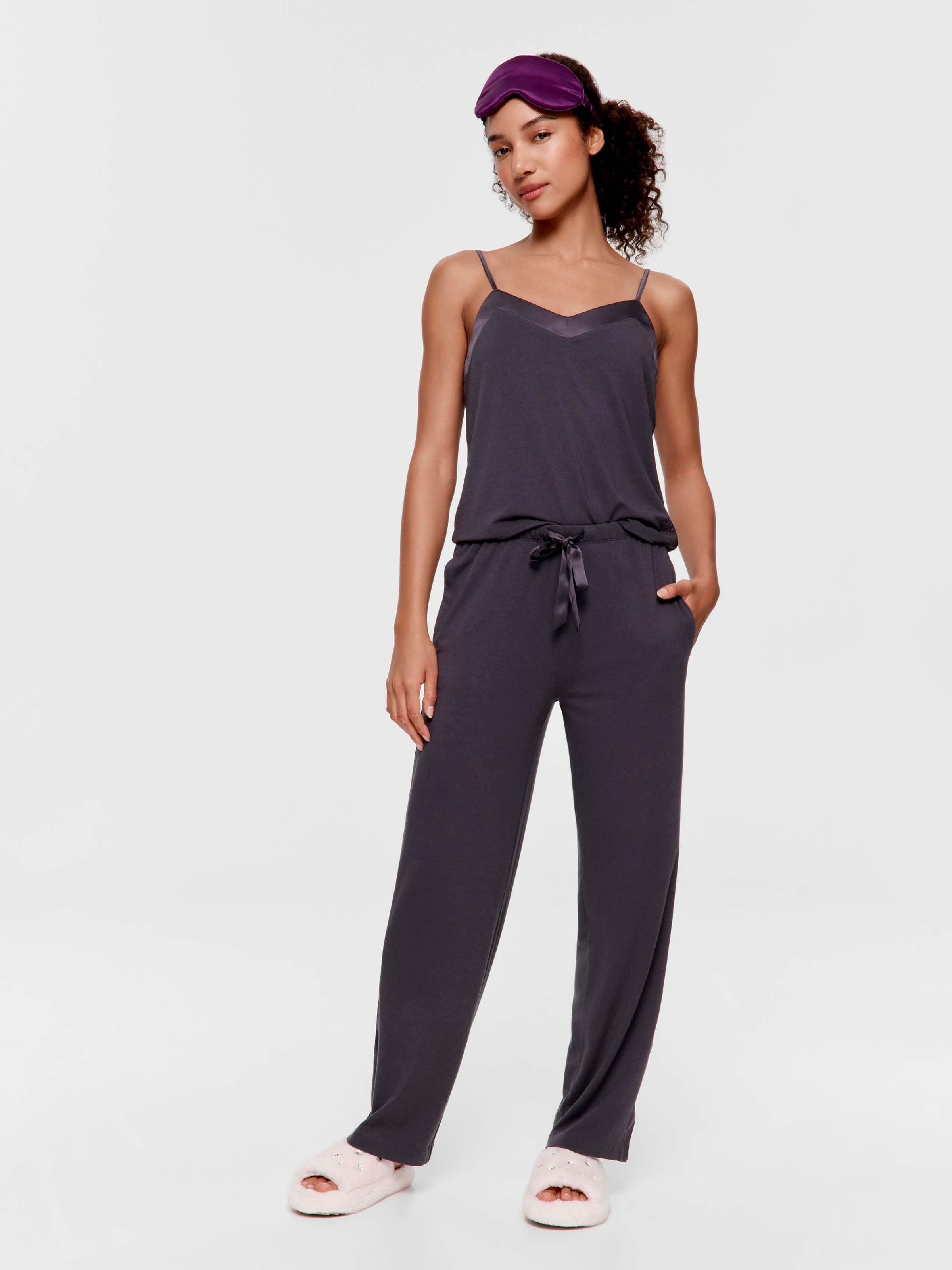Charcoal Bamboo Jersey Fashion Pj Set