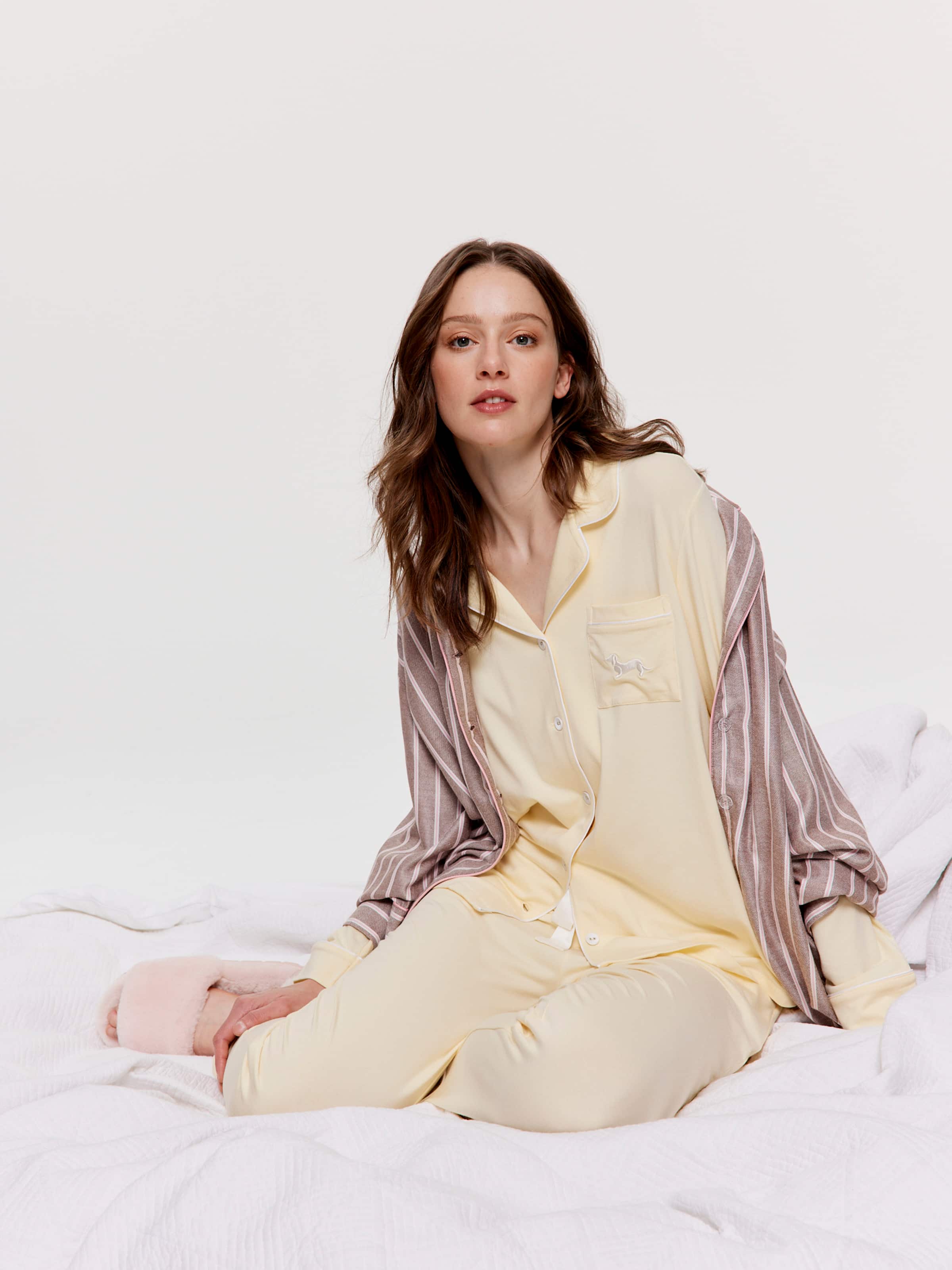 Butter Bamboo Jersey Long Pj Set