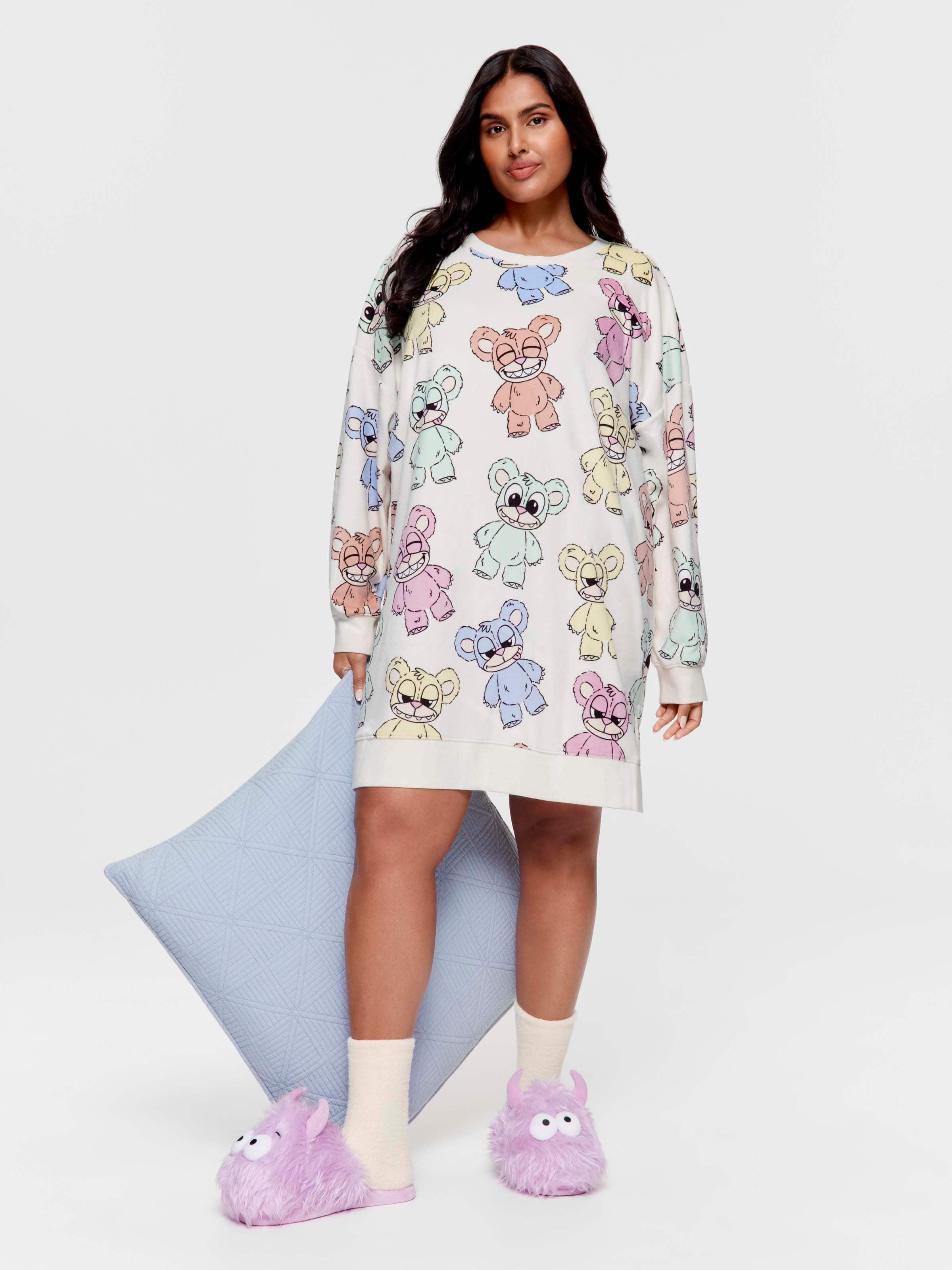 P.A. Plus Scare Bear Sweater Nightie
