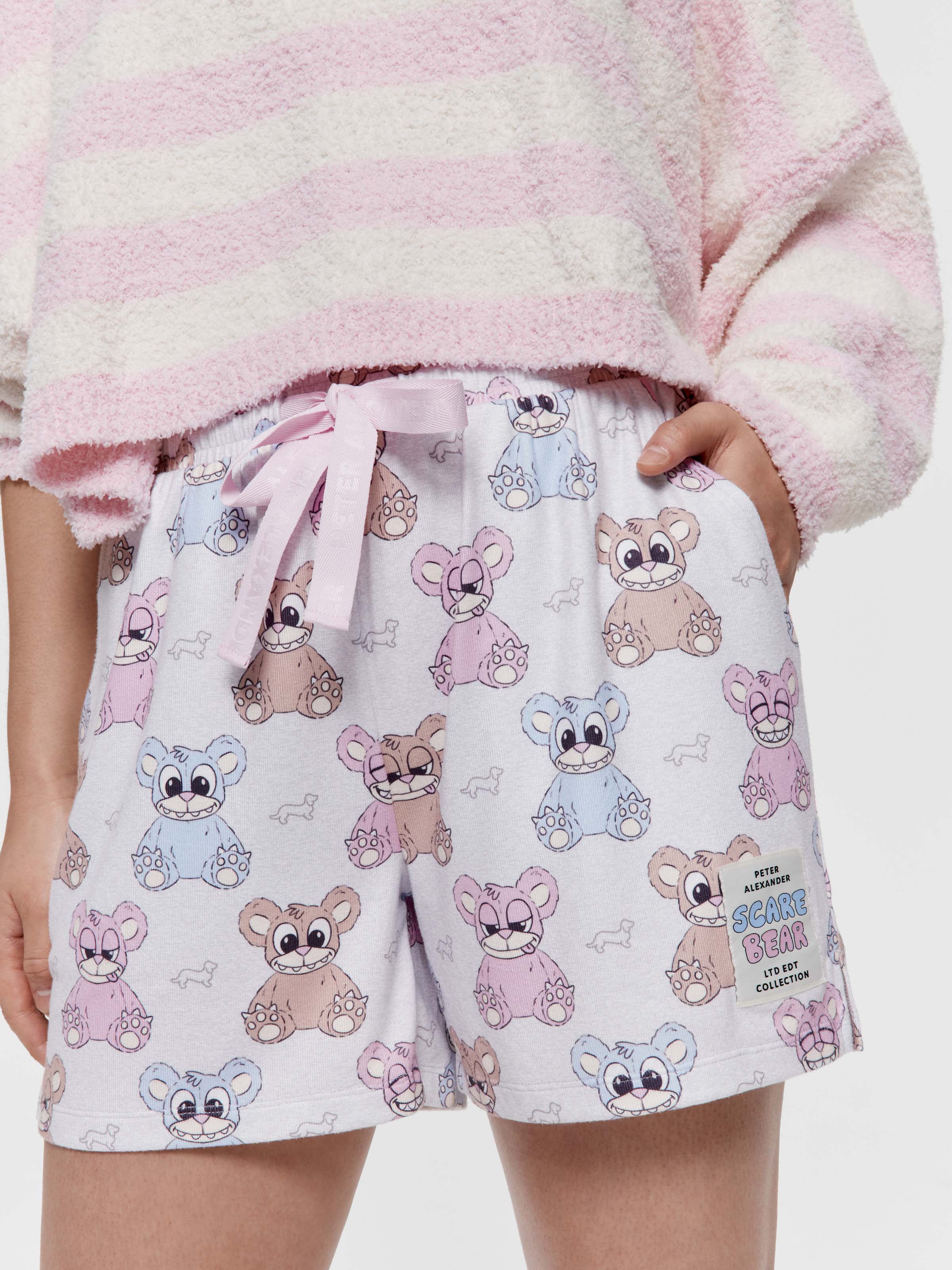 Scare Bear Plush Long Short
