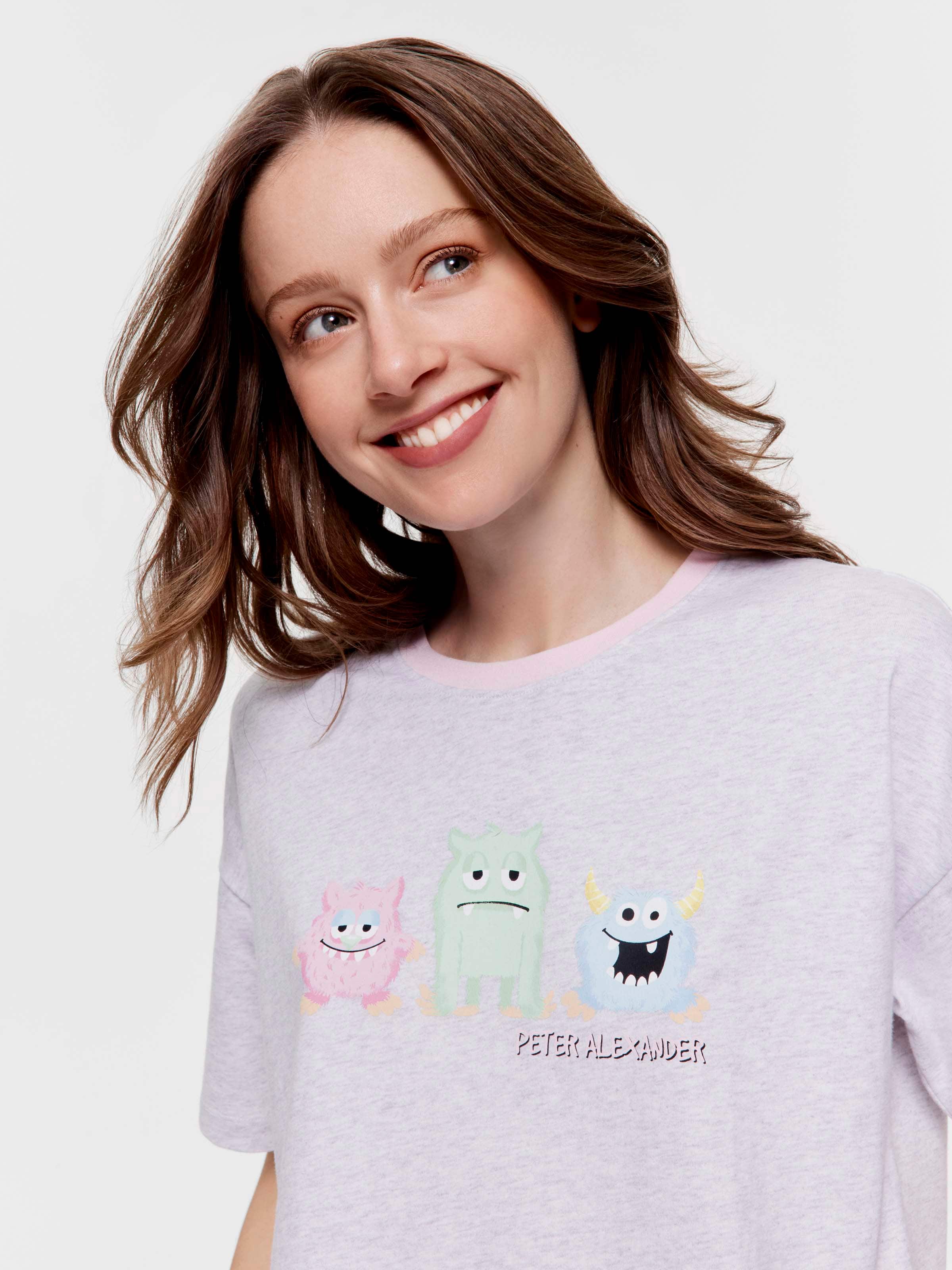 Monsters 100% Cotton Oversized Tee