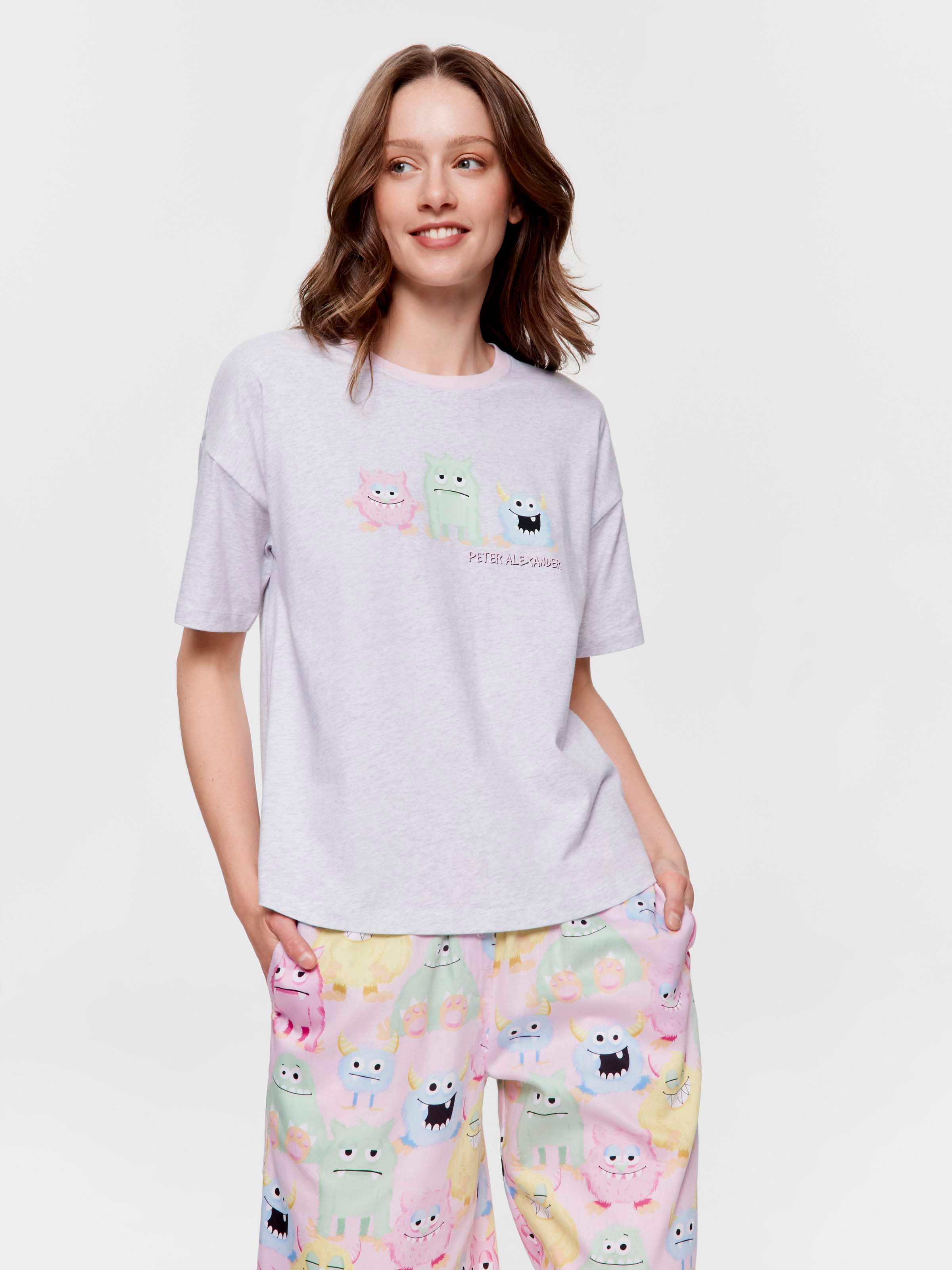 Monsters 100% Cotton Oversized Tee