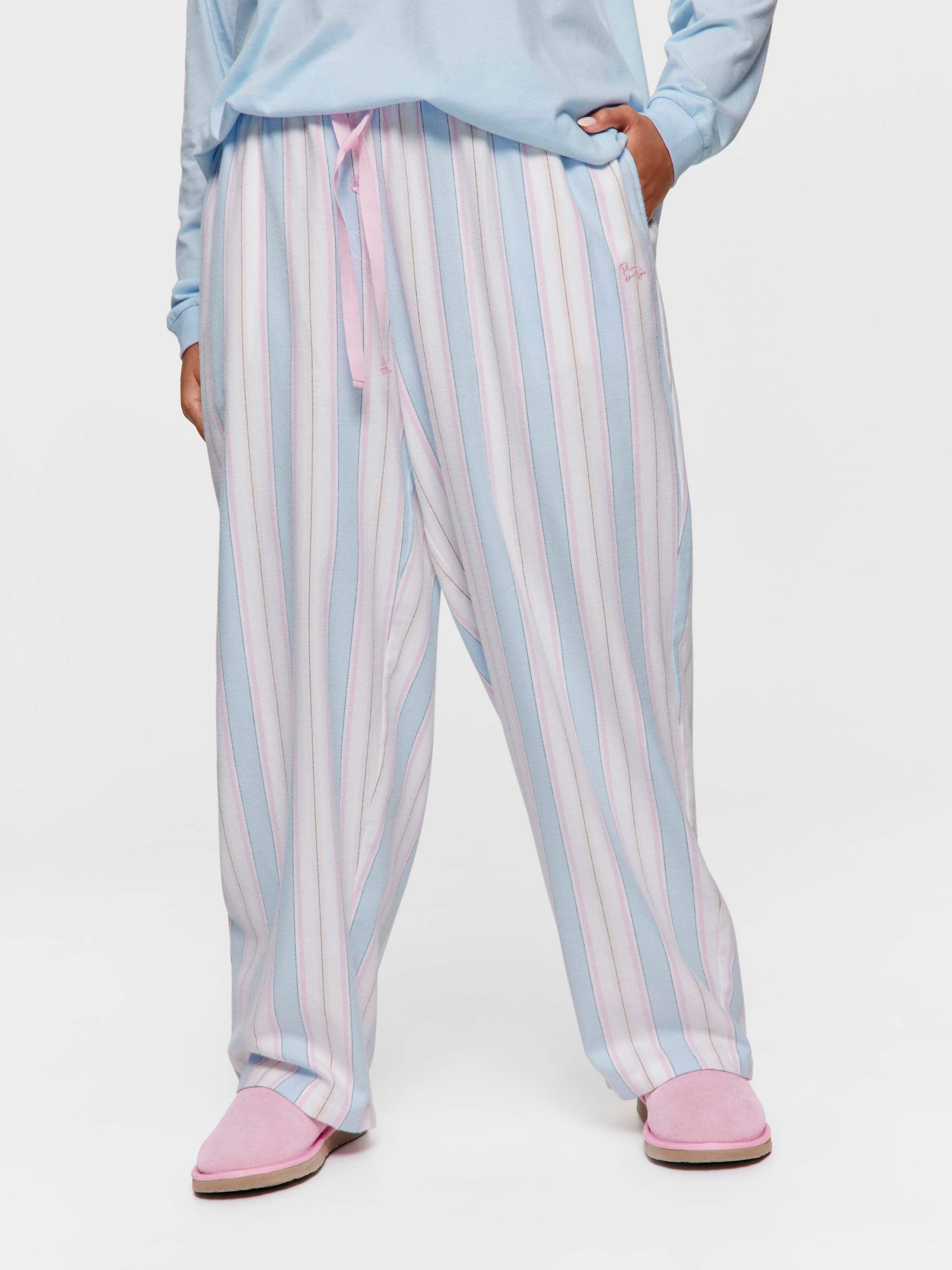 P.A. Plus Matress Stripe 100% Cotton Classic Pj Pant