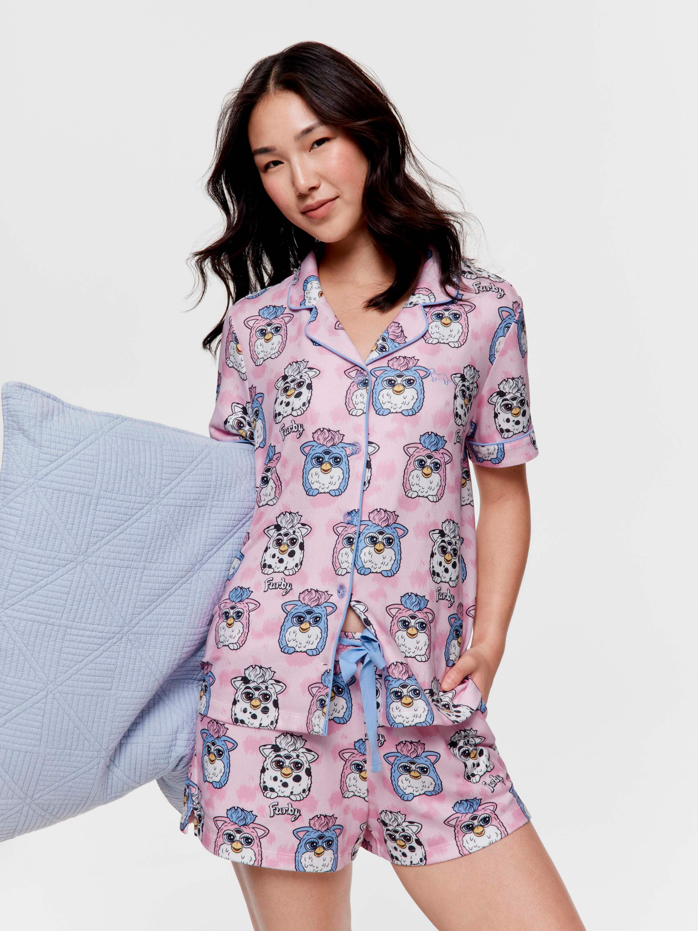 Furby Plush Shortie Pj Set