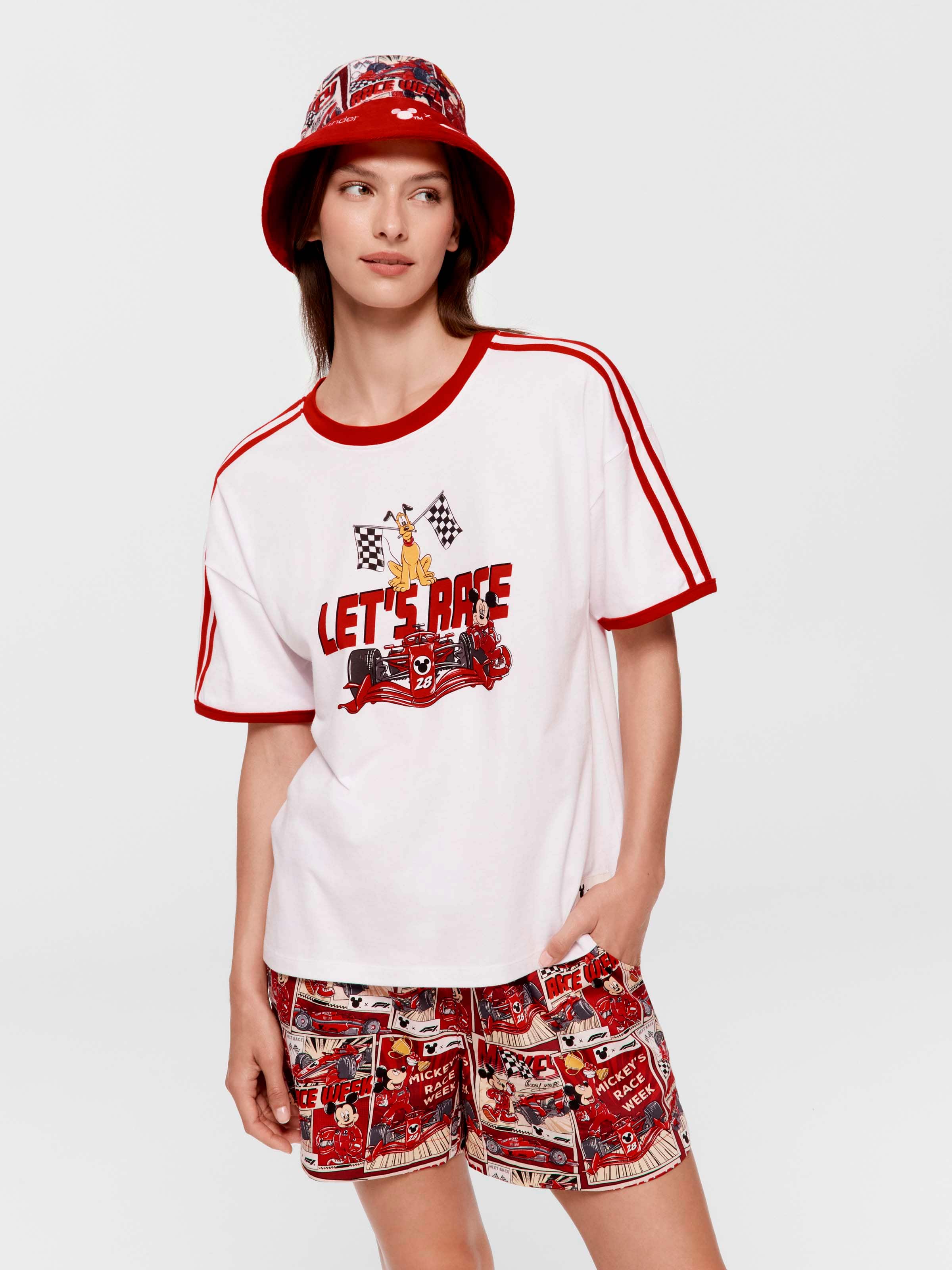 F1 X Mickey Mouse 100% Cotton Oversized Tee